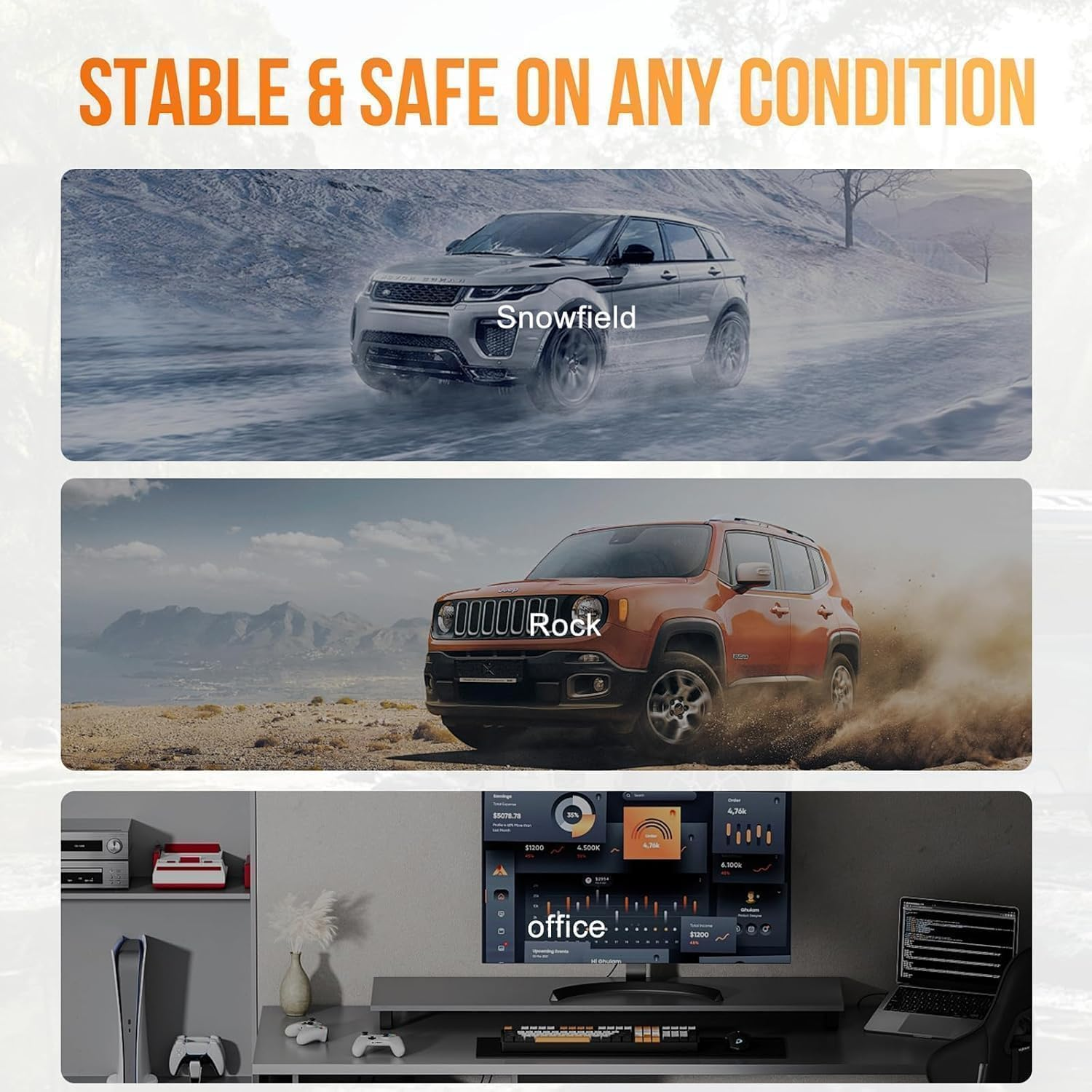 Wireless Car Charger Fast Charge 15W Auto Clamp Car Charger Phone Holder Phone Mount for Iphone 16 15 14 13 12 11 Pro Max Xs, Samsung Galaxy S24 Ultra S23 S22 S21 S20 image number 1