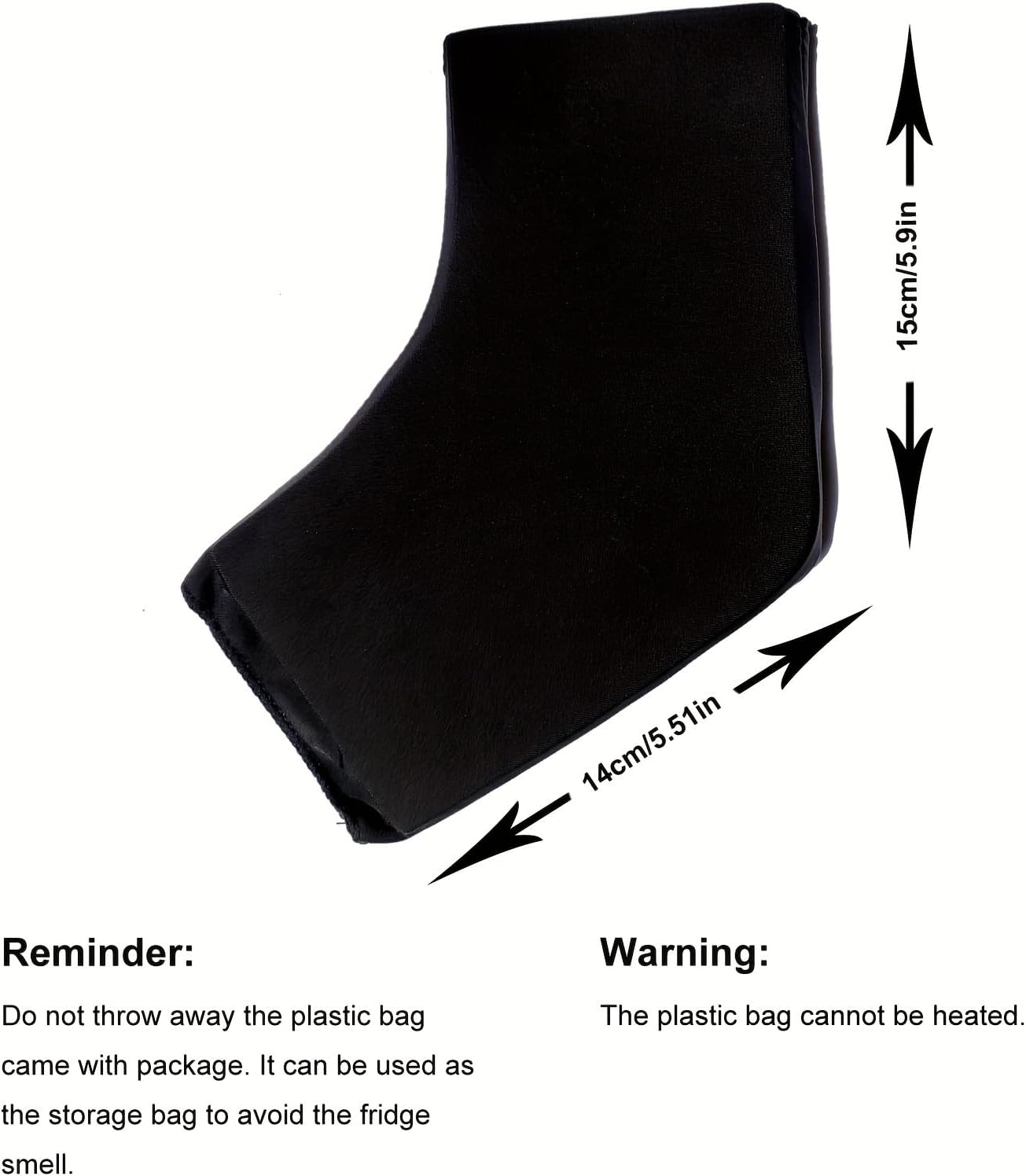 Ankle and Heel Ice Pack Wrap &ndash; Reusable Gel Cold and Hot Therapy for Home Use, Pain Relief, Swelling and Foot Recovery L image number 5