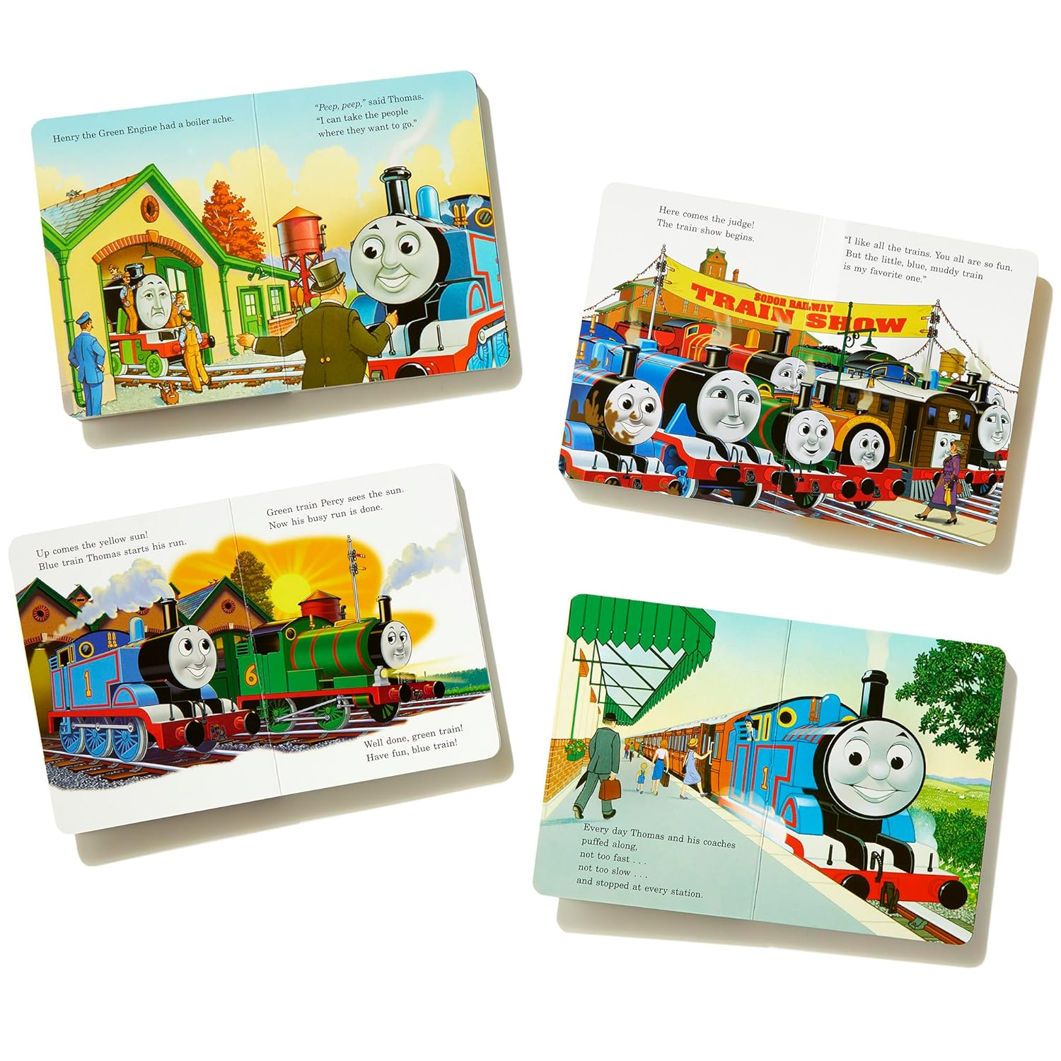 Thomas and Friends: My Red Railway Book Box (Bright & Early Board Books) image number 3