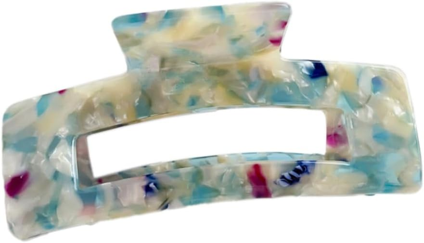 Wambere Pack of 1 Women'S Hair Clips, Large Acetate Hair Claw Clip, Hair Clips for Thick Hair, Non-Slip Hair, Jaw Clips, Headwear, Hair Accessories, Hair Styling Accessories for Women and Girls, Light image number 2