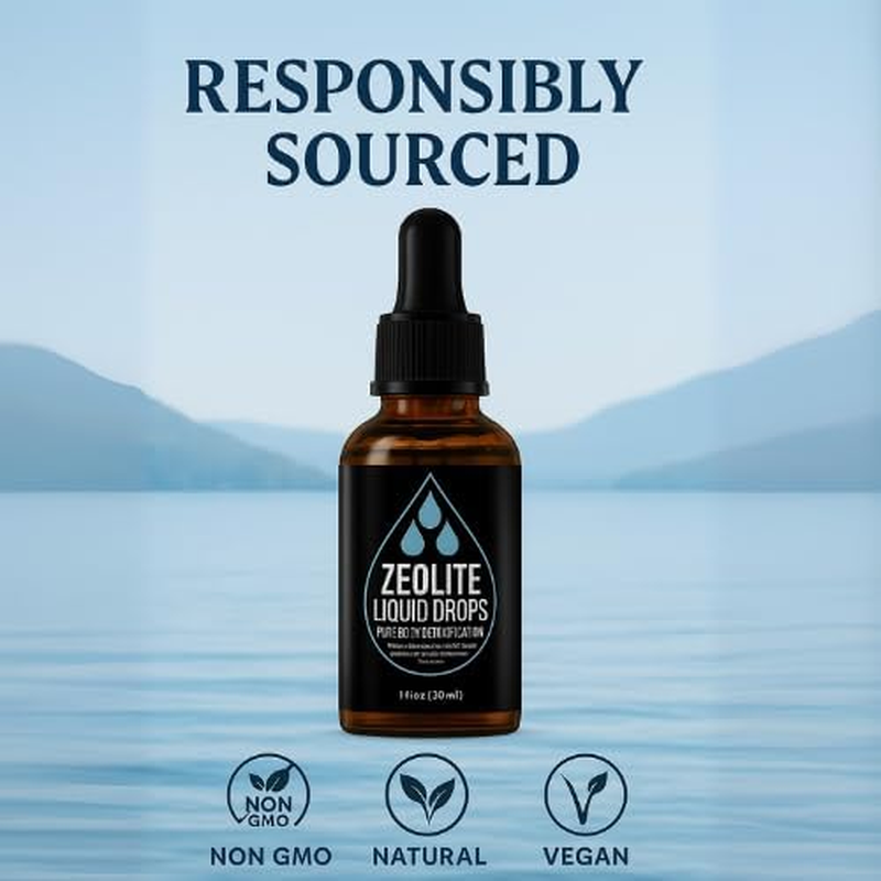 MAYN Zeolite Drops with DHQ &ndash; Naturally Sourced Mineral Blend for Everyday Wellness &ndash; Vegan, Alcohol-Free &ndash; 30Ml image number 3
