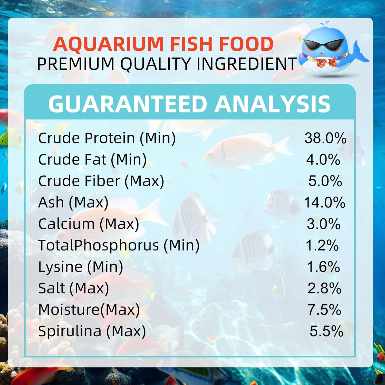 Aquarium Fish Food, Nutritionally Balanced Shrimp Fish Food, Daily Diet for All Bottom Feeders, Fresh Seafood Formula, 1.76 Ounces image number 3
