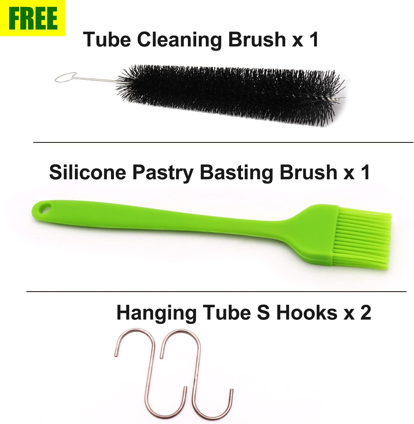 Smoke Tube 12" Smoker Tube for Pellet Grill 2 Pack Cold/Hot Smoking Generator for BBQ Stainless Steel Wood Pellet Tube Smoker Fit Electric Gas Charcoal Grill