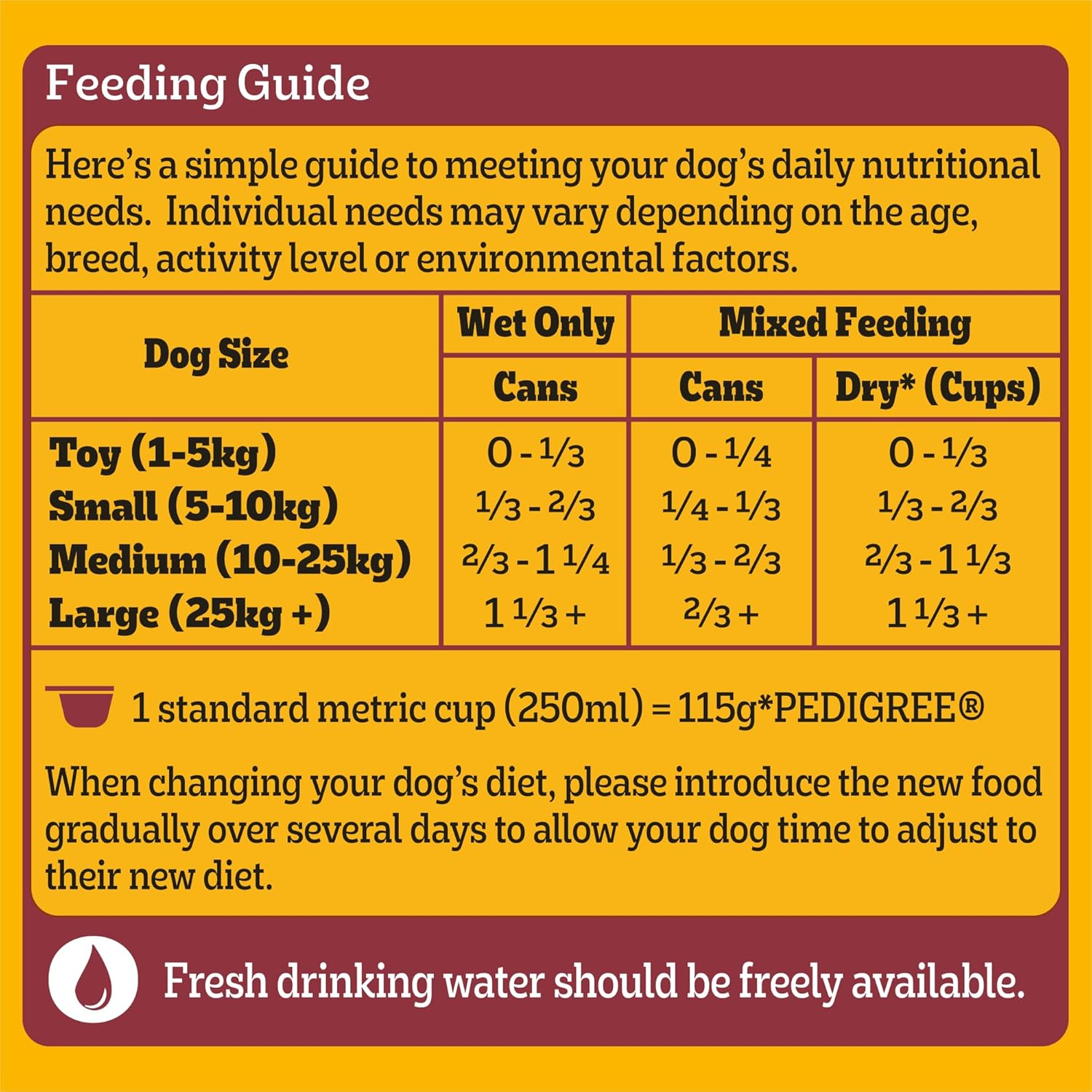 Pedigree Adult Wet Dog Food with Beef, Vegies & Gravy Casserole 1.2Kg Can, 12 Pack image number 3