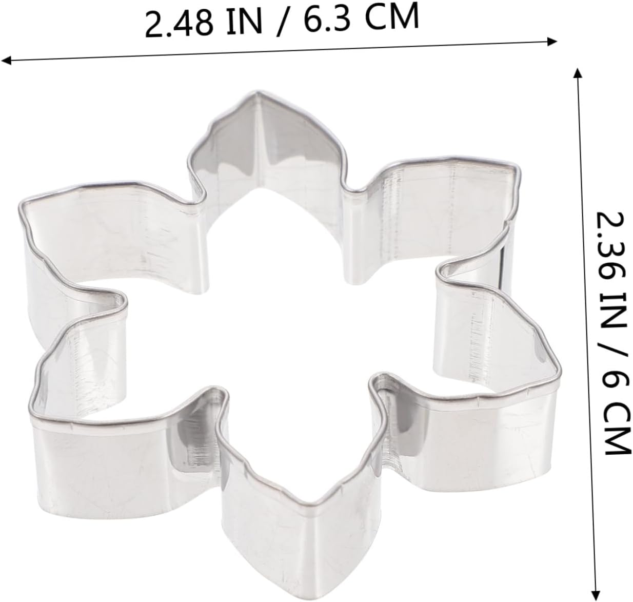 Amosfun 15Pcs Cookie Cutter Christmas Cartoon Baking Mold Stainless Steel DIY Cookie Cutter for Biscuits Baking Tool Christmas image number 4