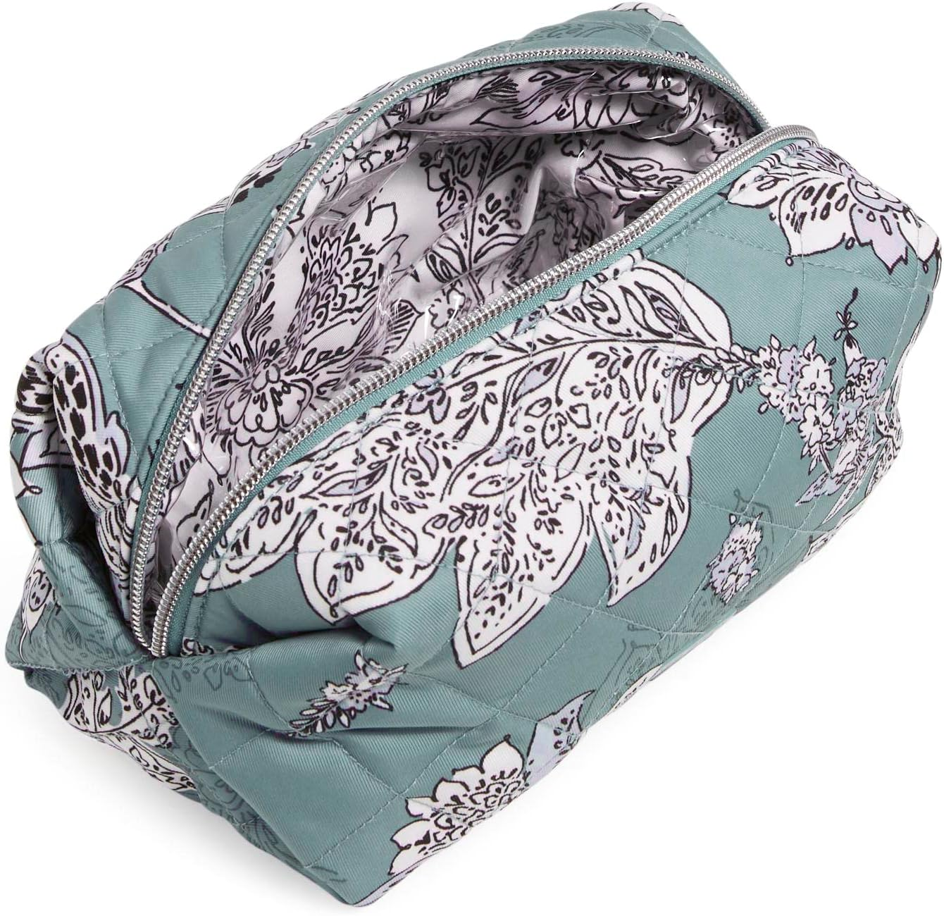 Vera Bradley Performance Twill Medium Cosmetic Makeup Organizer Bag image number 2