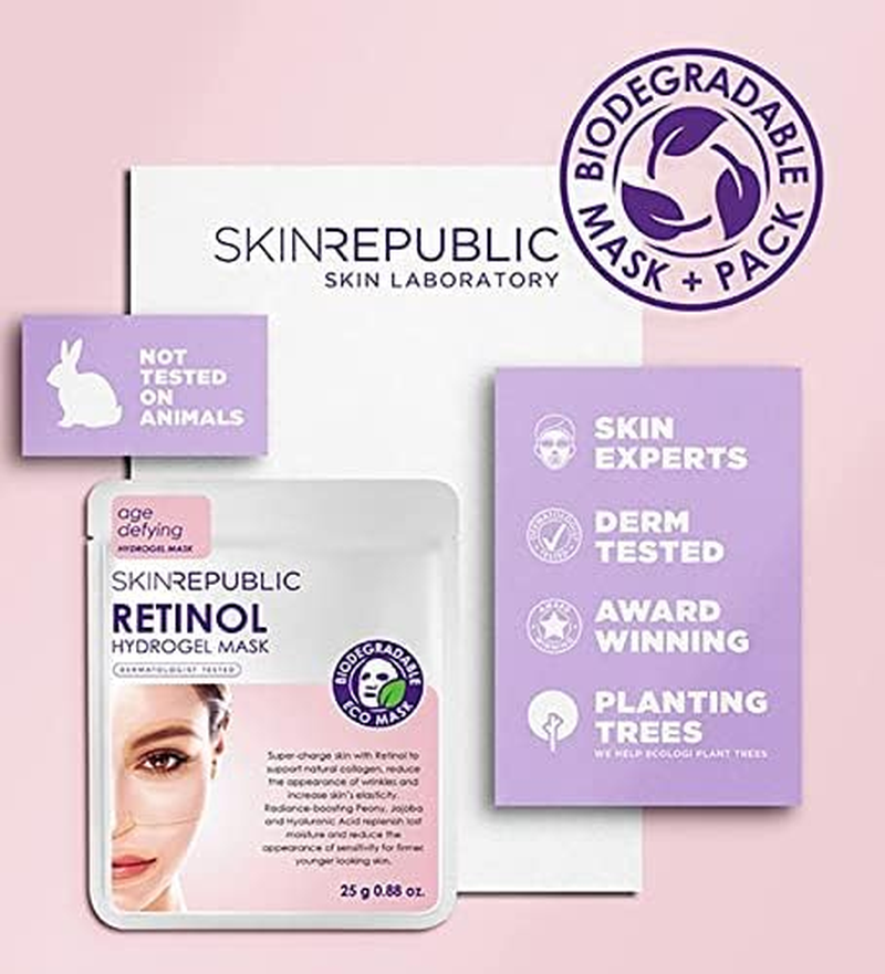 Skin Republic Retinol Hydrogel Mask image number 3