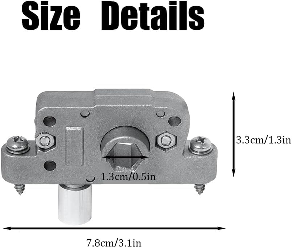 Maxxfan Standard Replacement Parts, Maxxair Pro Fan Replacement Parts, Roof Ventilation Cover Gear Operating Mechanism Compatible with Electric Elevator 10A20281K1 10-20281K-1Af image number 2