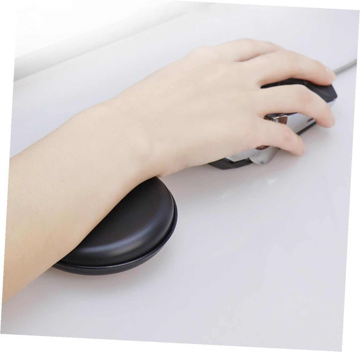 WESIEVYA Ergonomic Keyboard Mouse Wrist Rest Pad Comfortable Support Cushion for Laptop Computer Gaming Office Use Lightweight and Portable Design image number 5