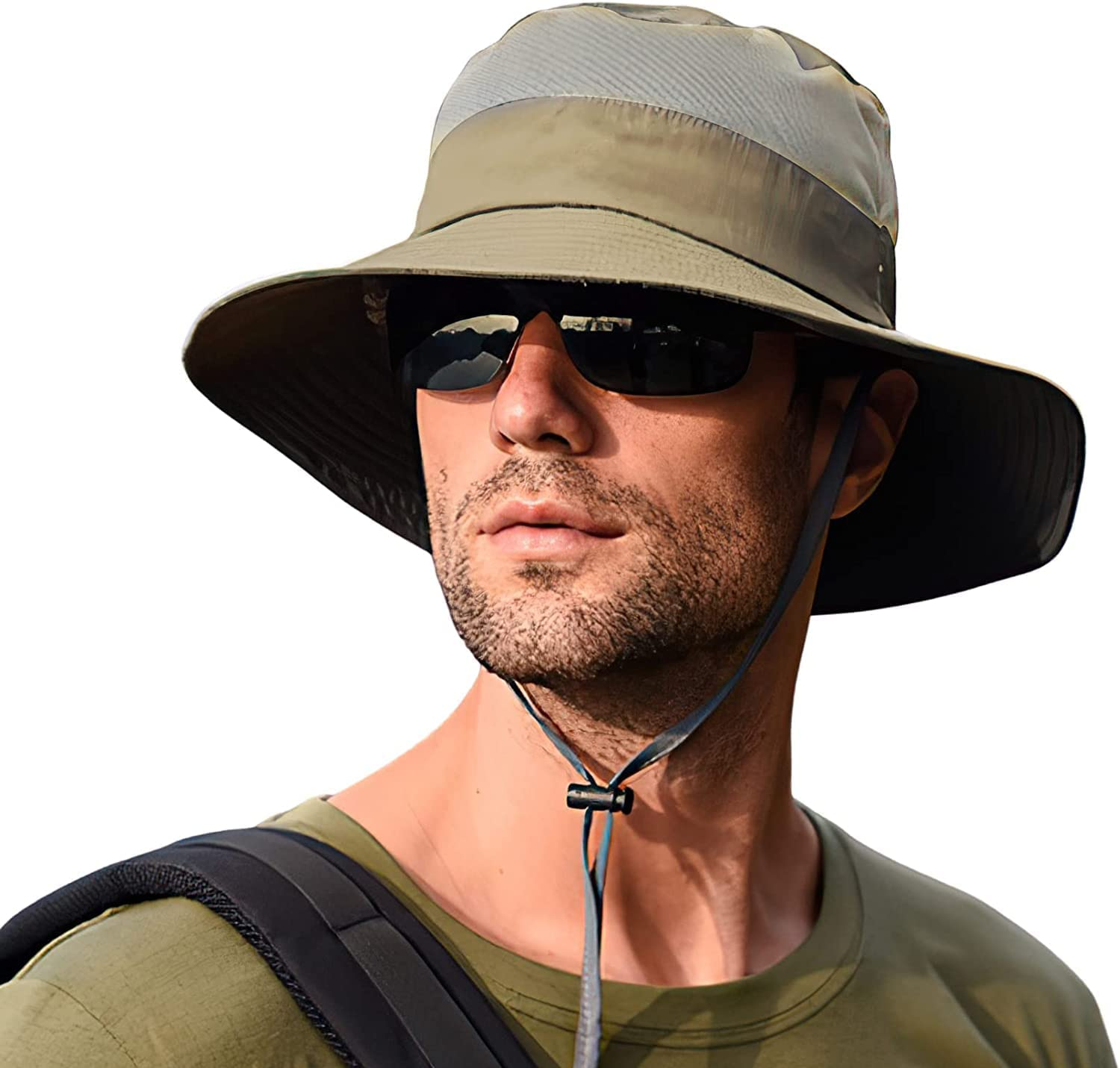 Croch Sun Hat for Men and Women UV Protection Breathable Fishing Hat for Hiking, Camping,Travel, Fishing 60CM