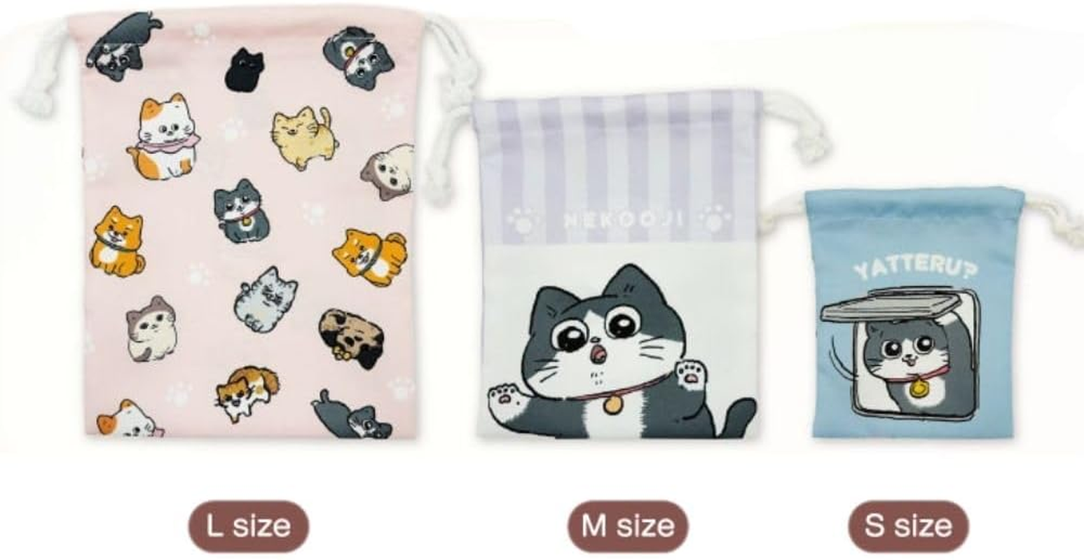 Uncle Reincarnated into a Cat 3-Piece Drawstring image number 2