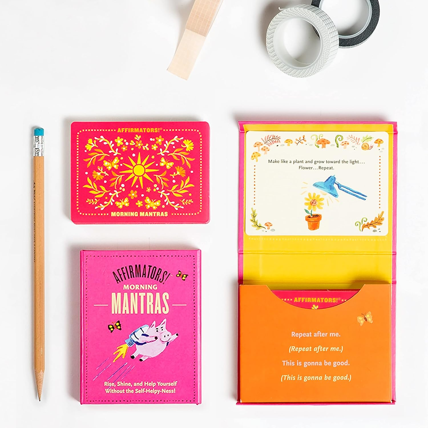 Affirmators! Mantras Morning - Day Affirmation Cards Deck, Daily Cards & Positive Affirmations (30 Cards Deck) image number 6