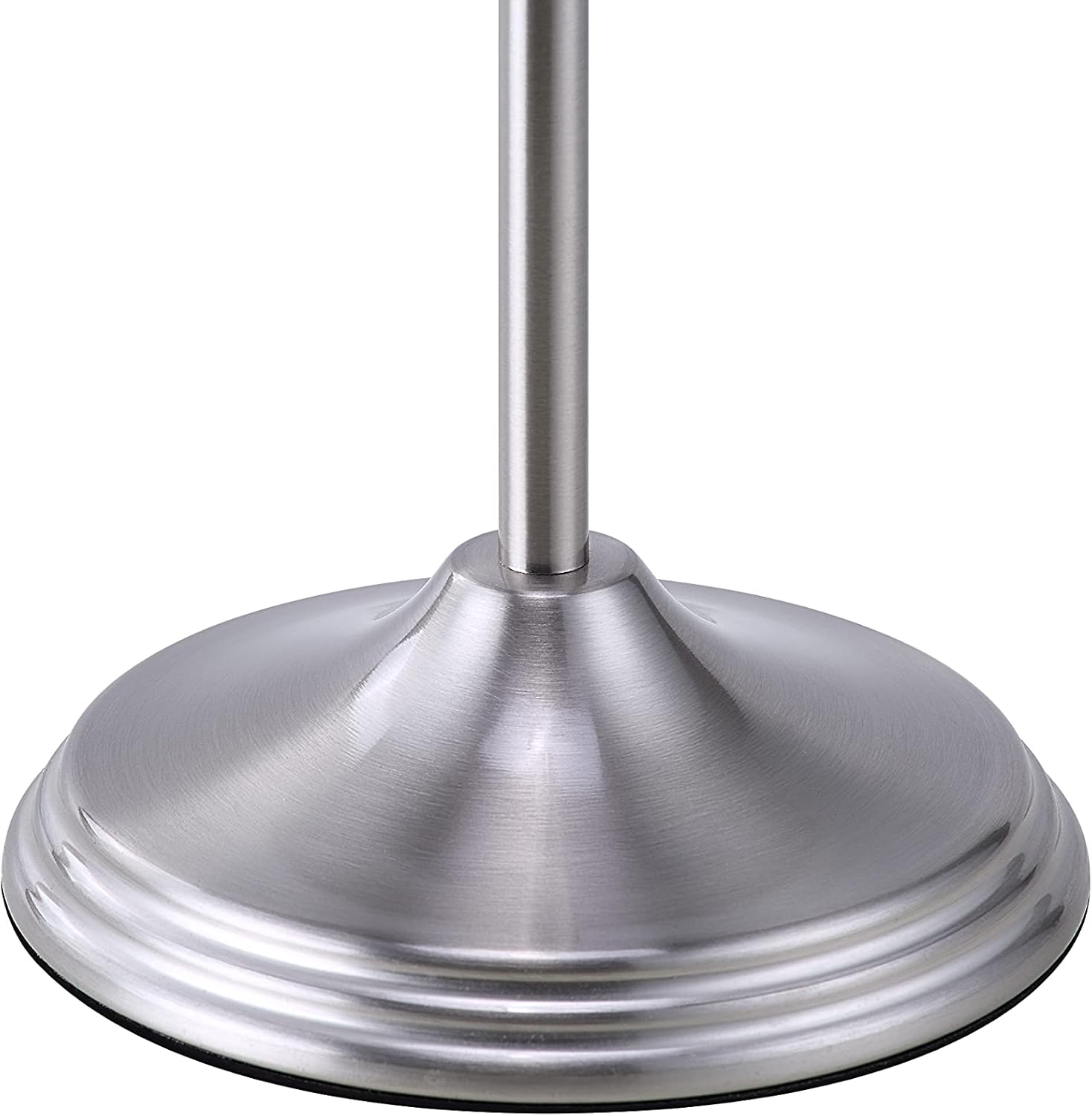 Sunnypoint Bathroom Free Standing Toilet Tissue Paper Roll Holder Stand with Reserve Function, Satin Nickel - Chrome image number 4