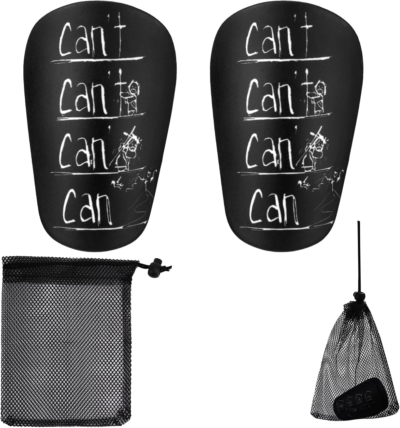 2Pcs Soccer Shin Guards, Mini Shin Guards Extra Small Football Shin Pads Protective Equipment Shin Protection for Youth Adults Kids Boys Girls Athletes image number 1