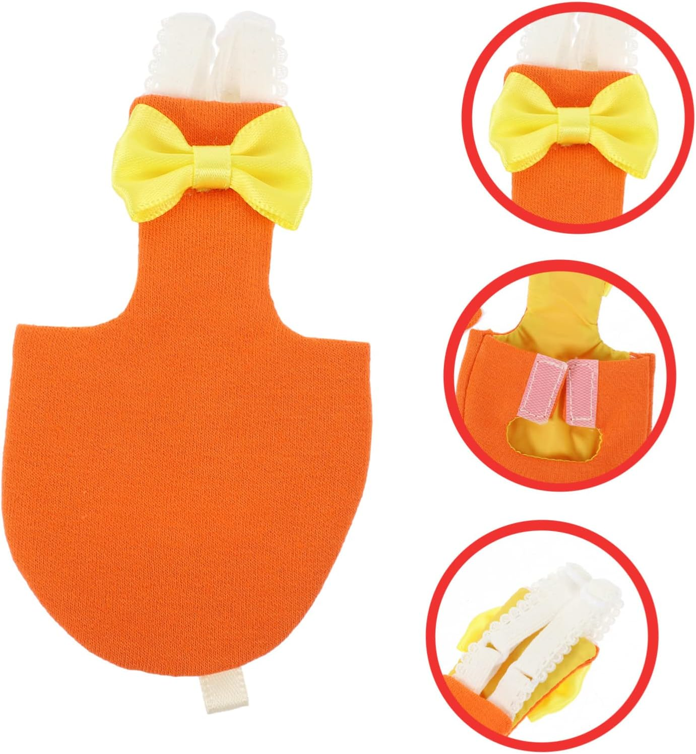 NOLITOY Parrot Diaper Clothes Bird Diaper for Birds Cockatiel Parakeet Outdoor Flight Suits Pigeon Pants image number 6