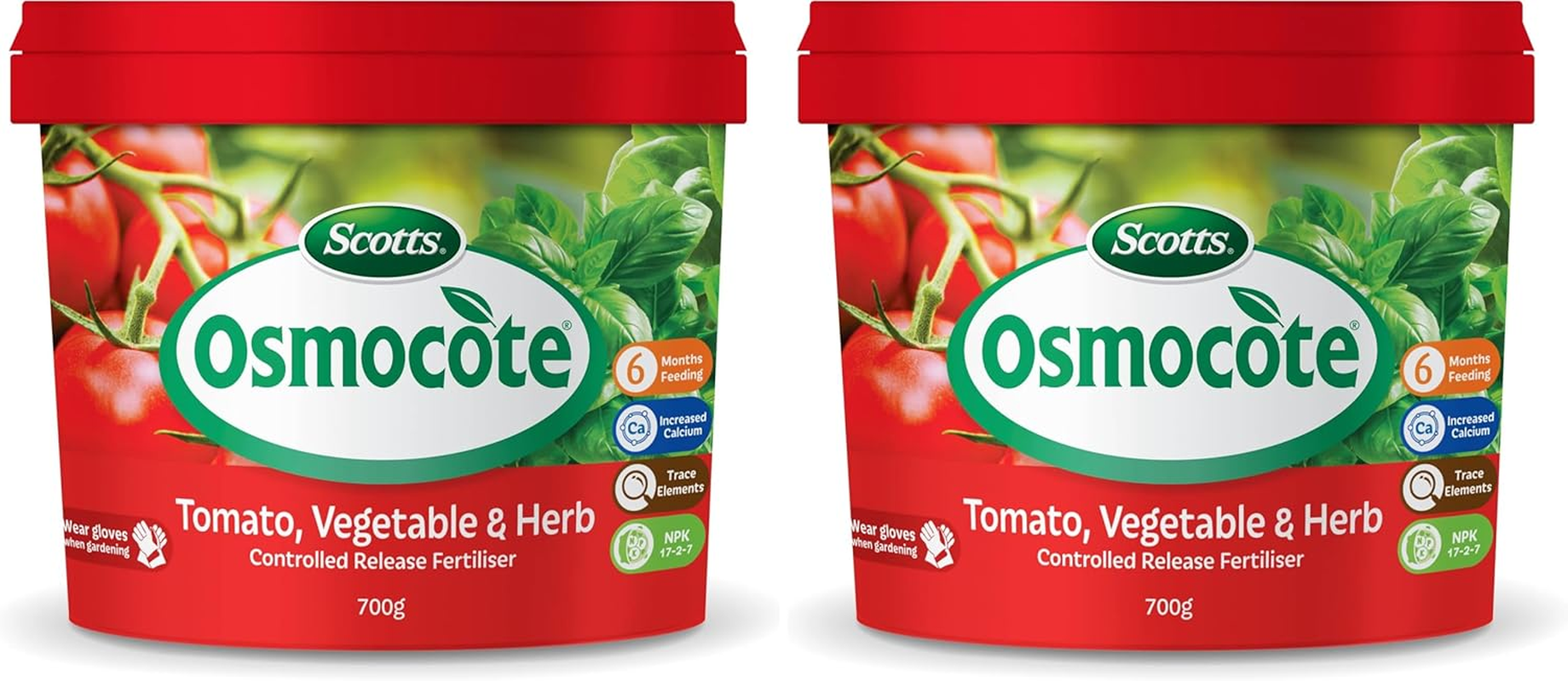 Osmocote Scotts Osmocote Tomato, Vegetable and Herb Plant Food Slow Release Feriliser 700G - 6 Months Feed with Trace Elements - Safe for New Plants - No Surge Growth image number 2