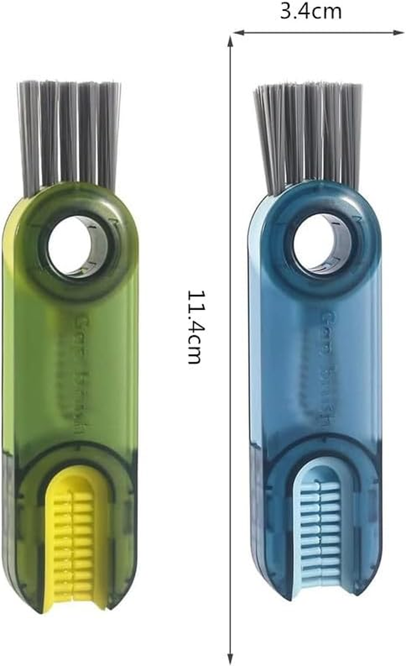 6 Pcs Owala Freesip Cleaning Tools, Straw & Bottle Brush Set, Long Handle Silicone Detail Brush, Lid Cleaner for Deep Cleaning, Multifunctional Cup Accessories Kit (6) image number 2