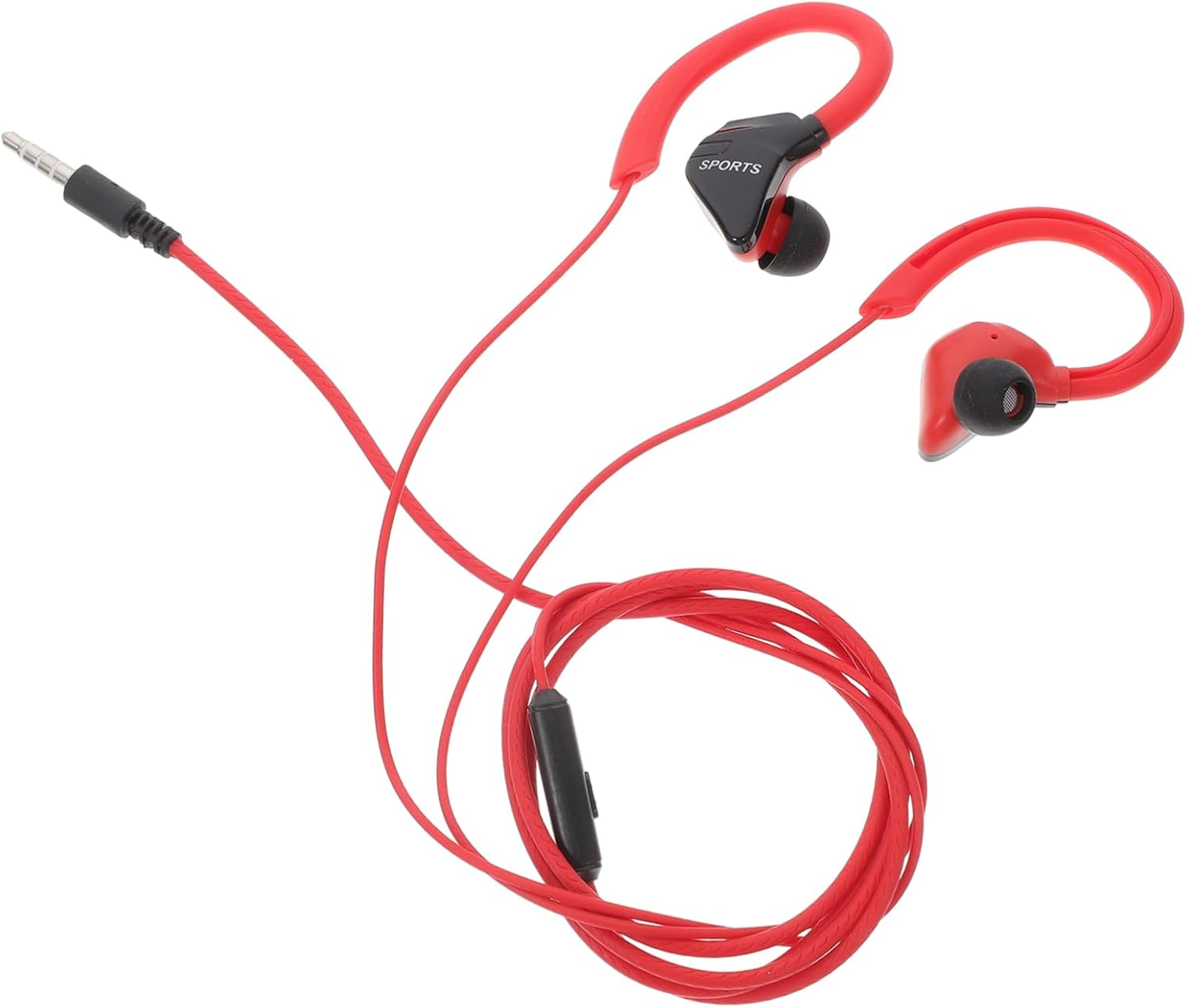 Gadpiparty Wired Earphones Stereo Earbuds Cord Noise Cancelling Heavy Bass In-Ear Earphones for Running Sports and Outdoor Activities image number 1