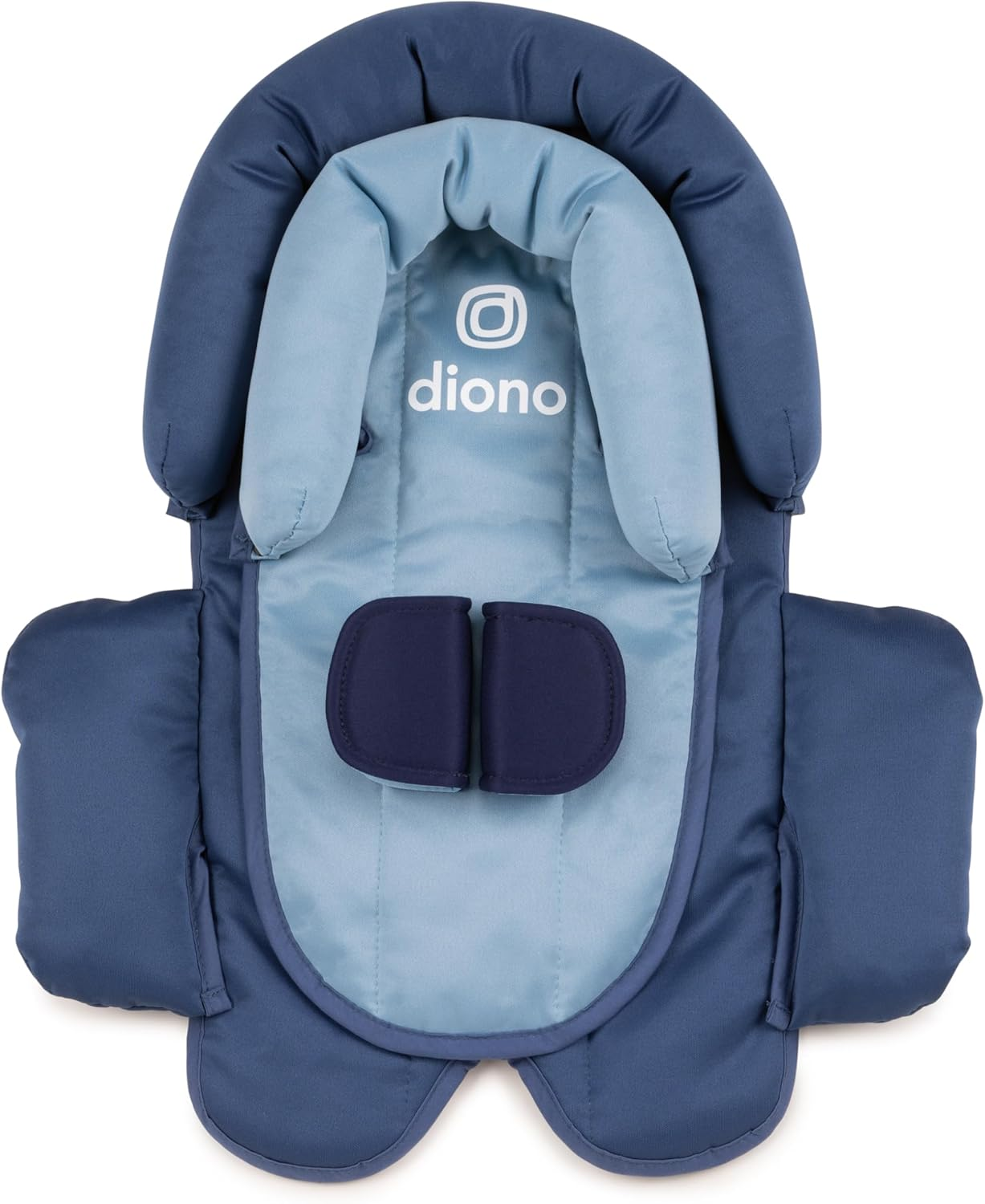 Diono Cuddle Soft 2-In-1 Head Support, Comforting Head and Body Support for Babies, Converts Depending on Infants Size, Blue Surge image number 2