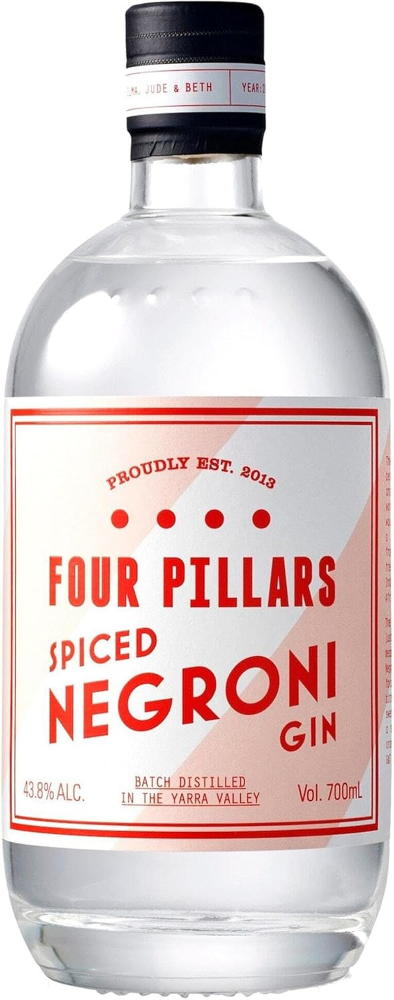 Four Pillars Bartender Series Spiced Negroni Gin 700Ml Bottle