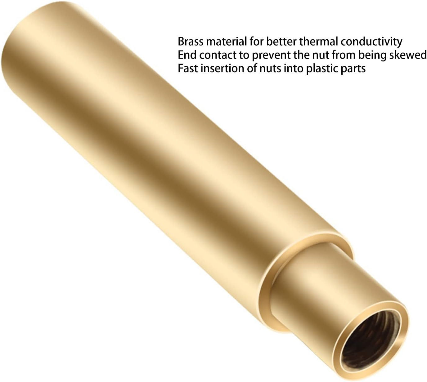 Universal Soldering Iron Tip M2 M2.5 M3 M4 M5 M6 1/4 Inch M8, Heat Set Insert Tip, for 3D Printer Parts image number 6