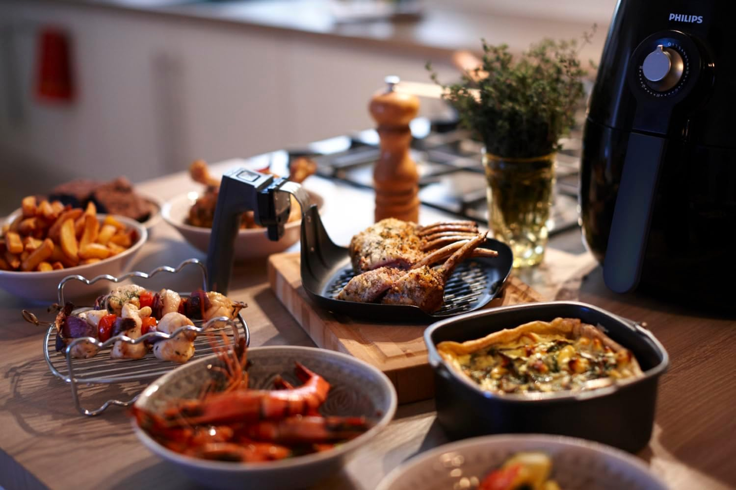 Philips HD9925/01 Baking Kit for Airfryer (Baking Mould and Muffin Cases) image number 4