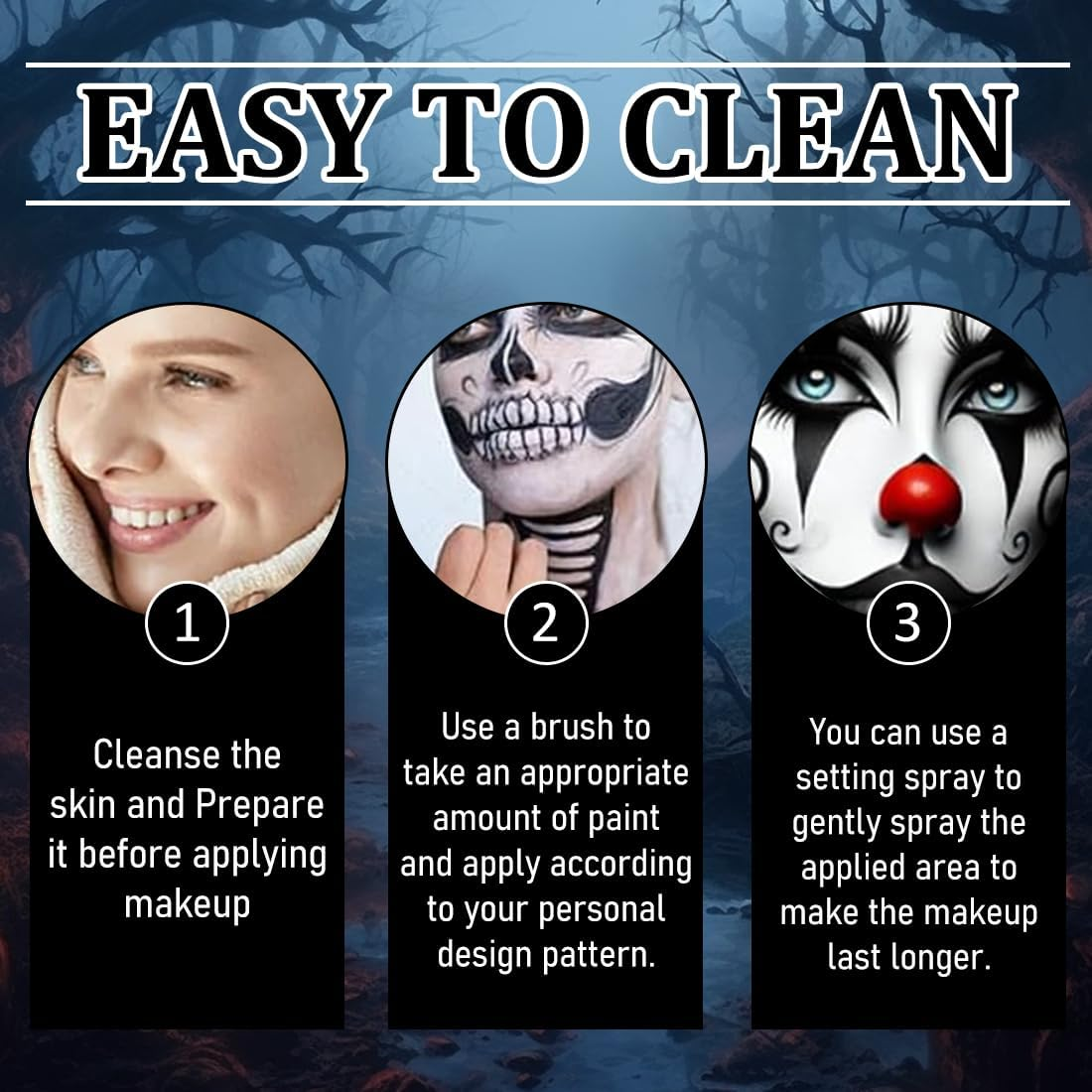 Halloween Fake Blood, Halloween Make-Up SFX Make-Up Carnival Film Blood image number 3