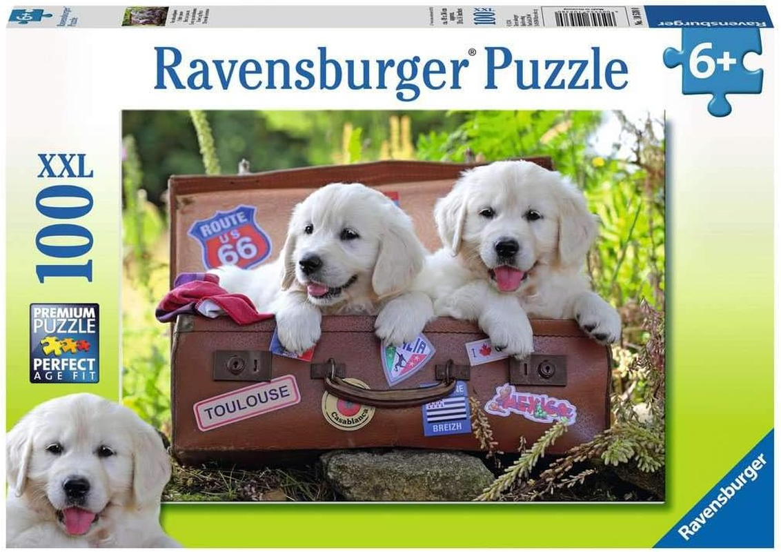 Ravensburger - Travelling Puppies Puzzle 100P image number 3