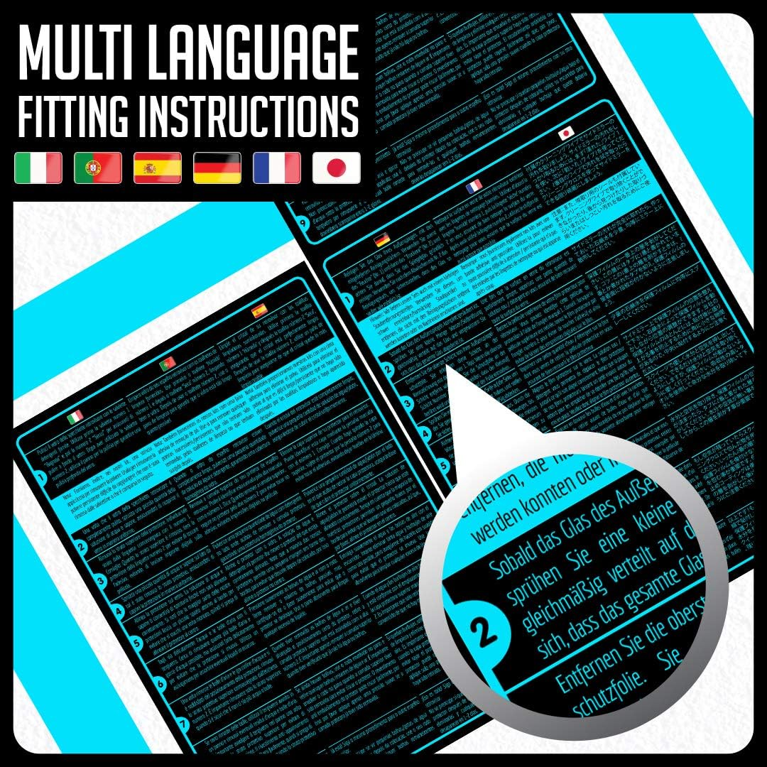 Speedo Angels Sasu211 Dashboard Screen Protector for Suzuki SV650 (2016+), 1 X Ultra Clear & 1 X anti Glare image number 1