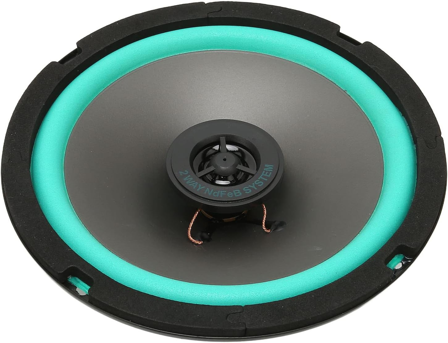 Car Speakers, 6.5In 160W Midrange Car Loudspeaker, External Magnetic, 2 Way Coaxial Stereo Audio Door Speakers for Car Audio Systems, Car Tuning Accessories image number 5