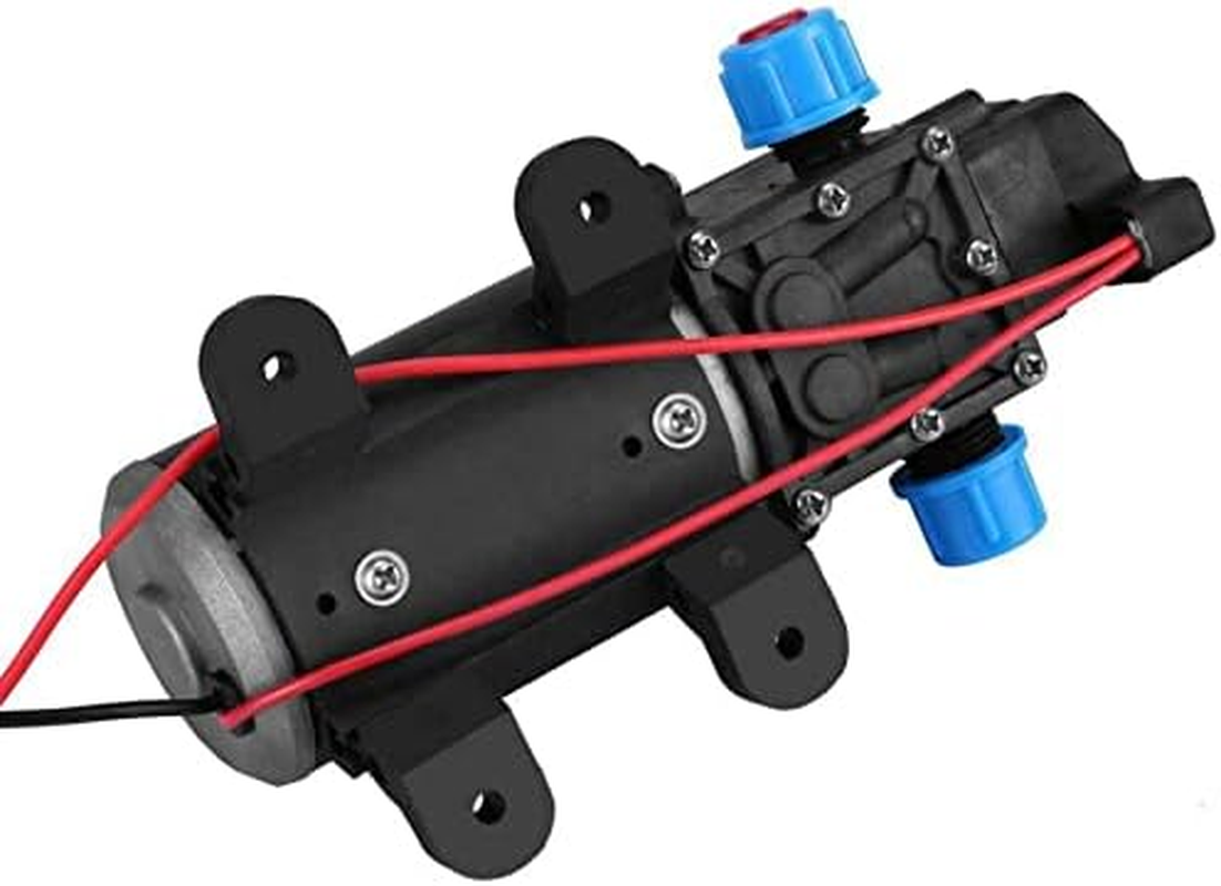 100W 12V 160PSI Pressure Water Pump 8L/Min Self-Priming Caravan Camping Boat image number 1