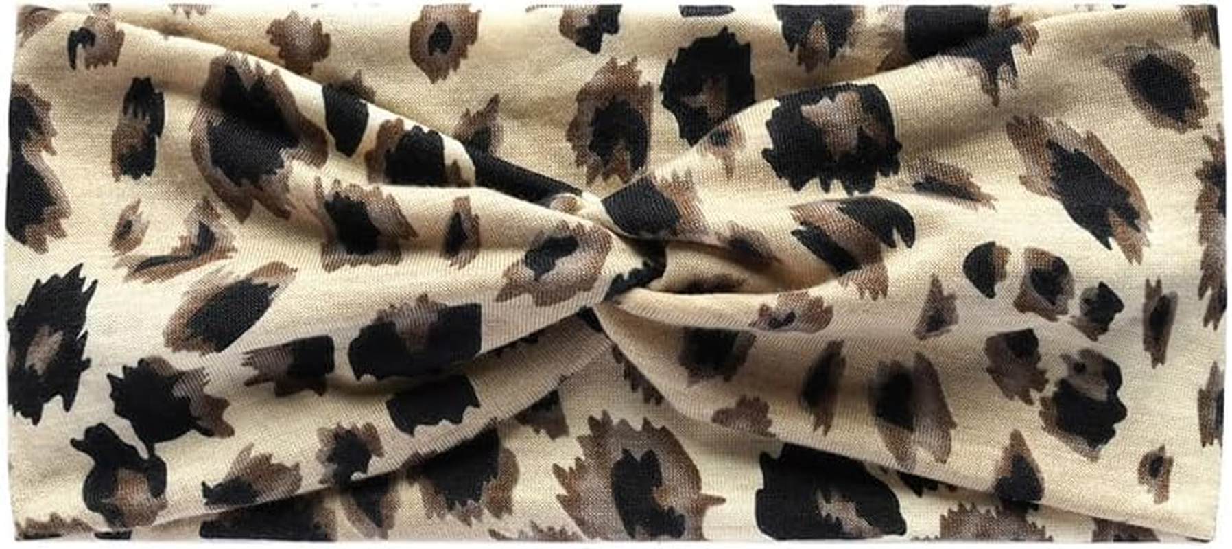 Headscarves for Women Wide Headbands Boho Fashion Knotted Hair Bands for Adults Women Fashion Bandanas Yoga Sports Hair Accessories (6Nbaowen) image number 1