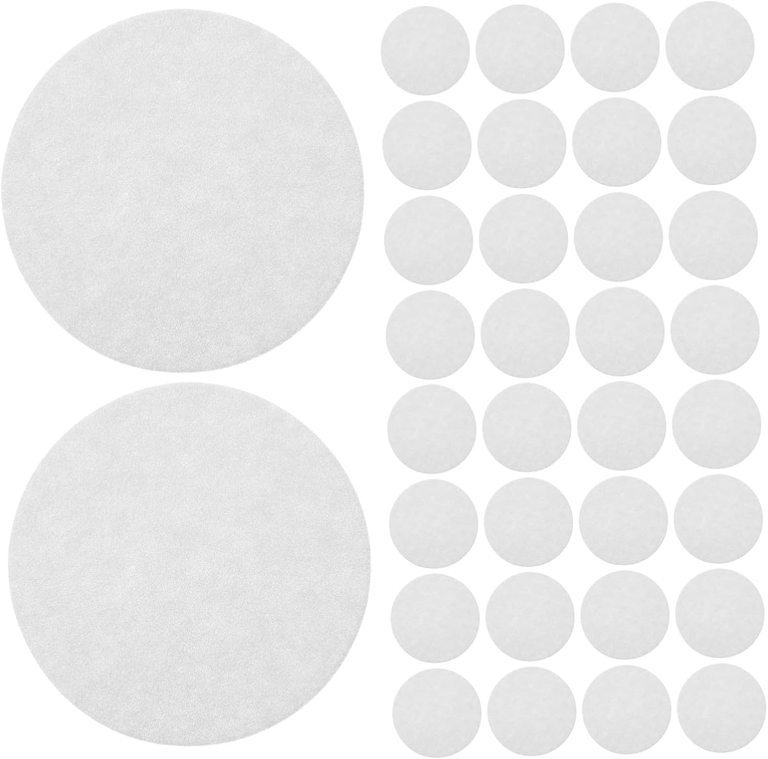 LABRIMP 600Pcs Disposable round Coffee Filter Papers for Espresso and Drip Coffee Makers Precise Filtration for Even Extraction and Brewing Accessories for Frequent Drinkers image number 3