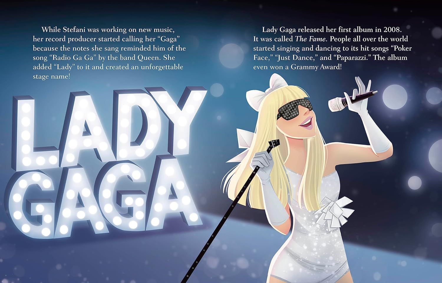 LGB Lady Gaga: a Little Golden Book Biography image number 1