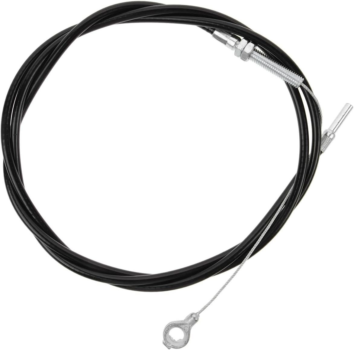 Motorcycle Throttle Cable - Metal Go Kart Cable Accelerator Motorcycle Accessories Throttle Line Wire Replacement for Bike Trailer Truck Mower image number 1