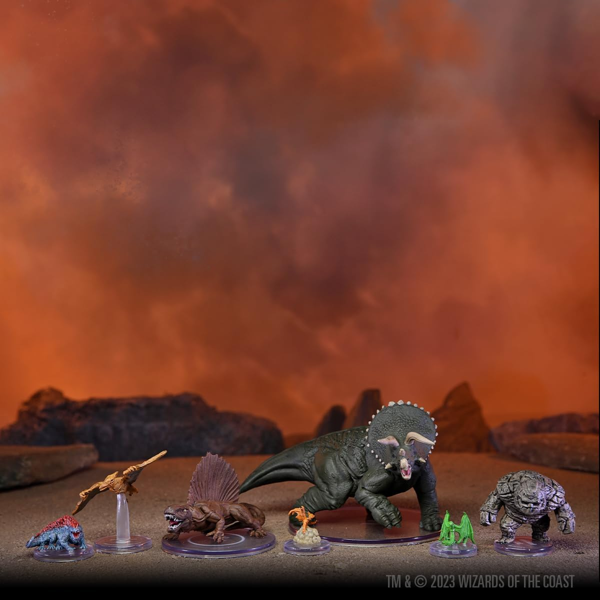 Wizkids D&D Icons of the Realms - Sand & Stone Booster Brick