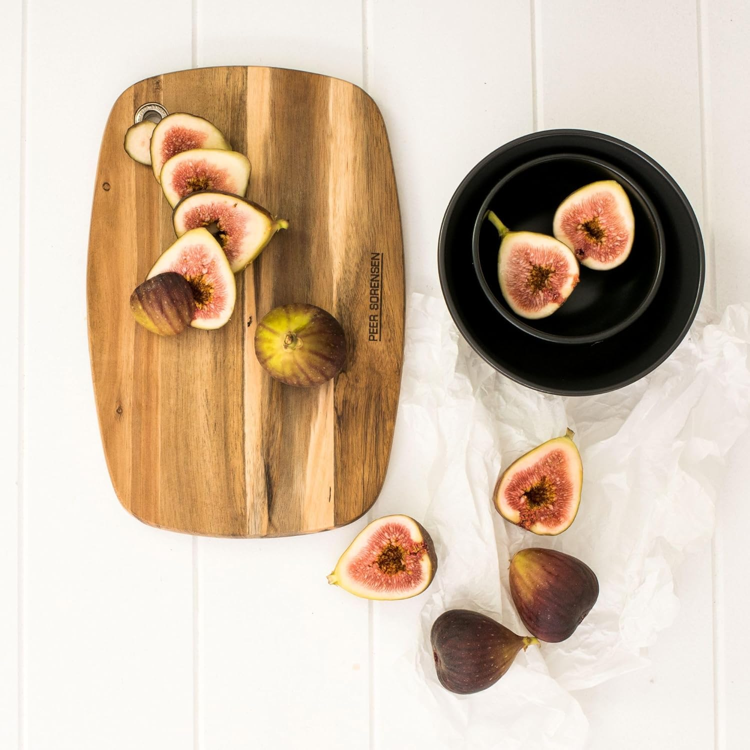 Peer Sorensen Slim Line Rouded Cutting Board, 27 X 18 X 1.2Cm, Acacia Wood image number 3