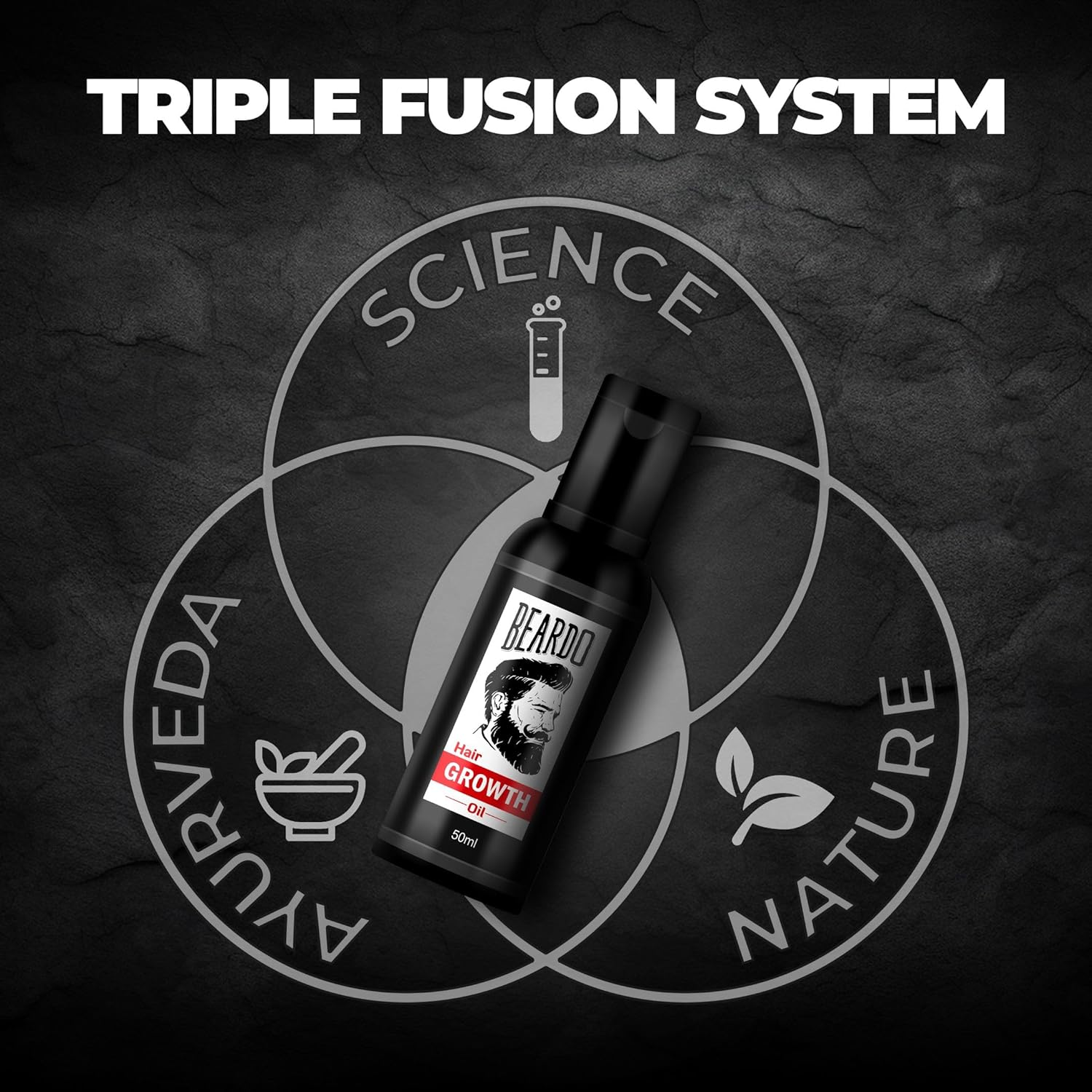 Beardo Beard and Hair Growth Oil - 50 Ml (Pack of 2) image number 2