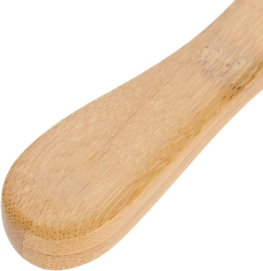 Face Brush, Dry Brush, Dry Body Brush Face Cleaning Tool Portable Wood Face Brush Dry Brushing Body Brush Daily Use Travel Use Bathroom for Home image number 5