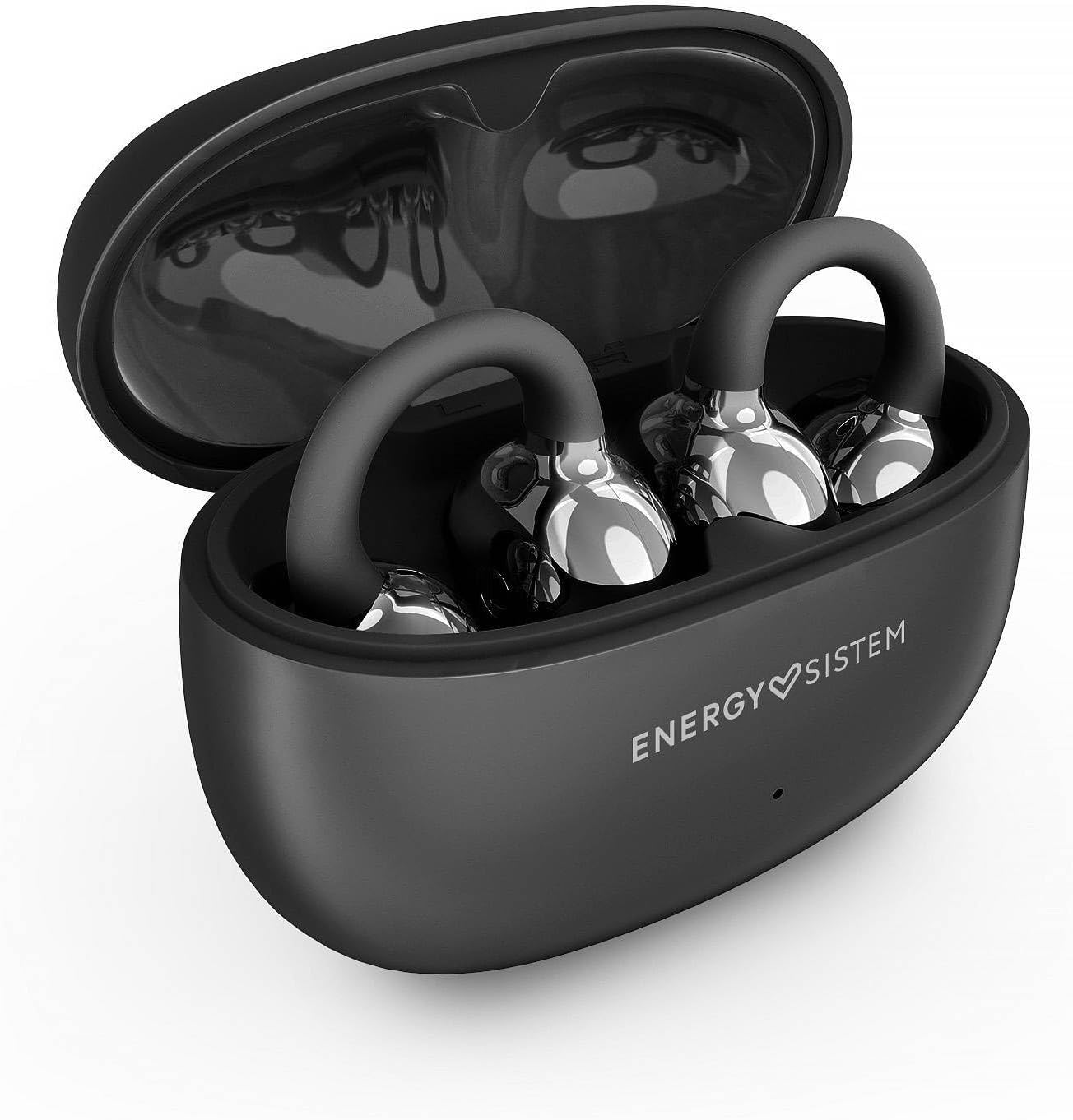 Energy Sistem Chicpods Open Sound Wireless Bluetooth Headphones, 23 Hour Battery, Noise Cancelling for Calls, IPX4, Waterproof, Comfortable and Flexible