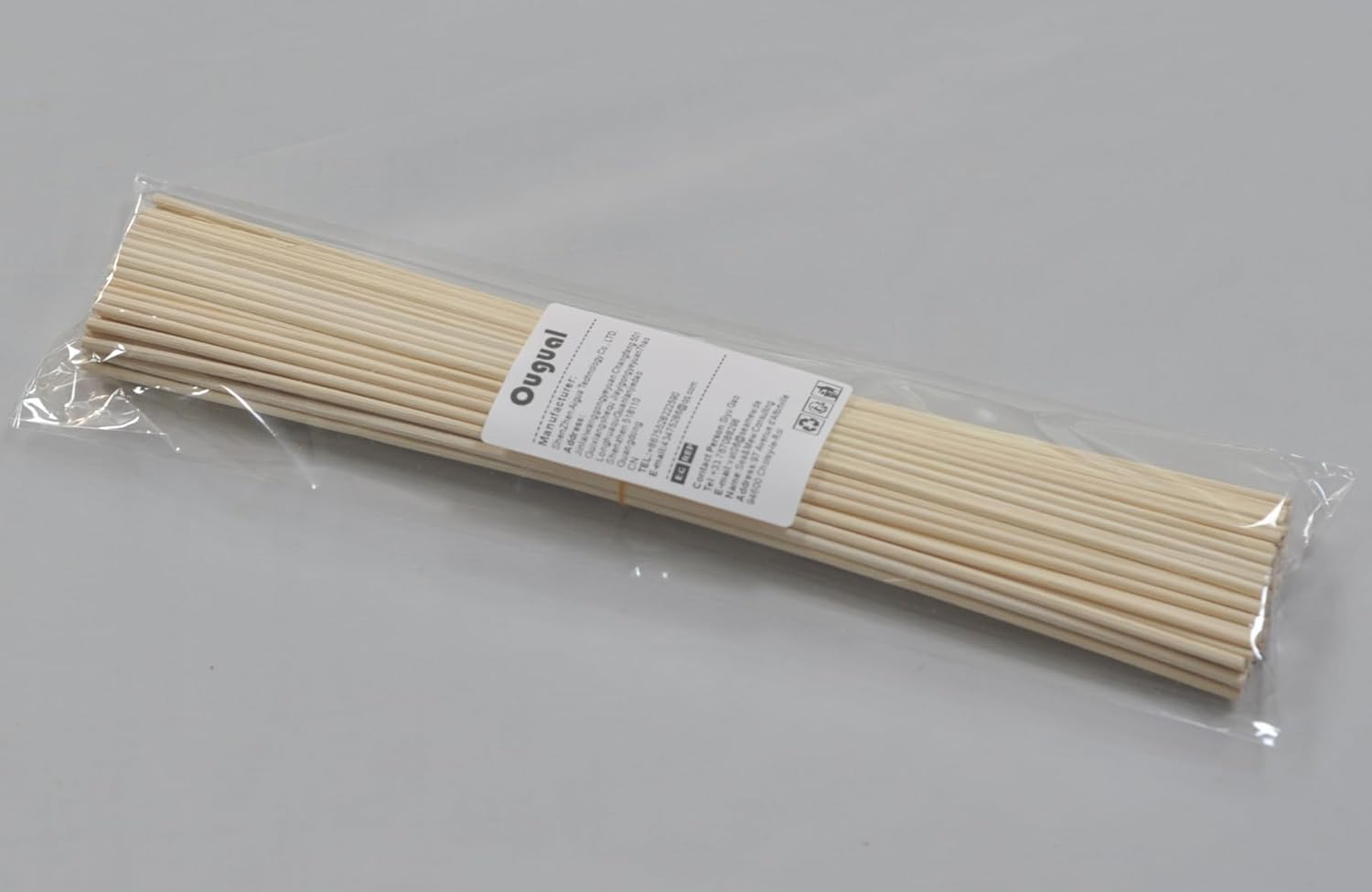 50 Pieces Natural Rattan Reed Diffuser Replacement Refill Sticks for Aroma (30Cm*4Mm, Natural Colour) image number 5