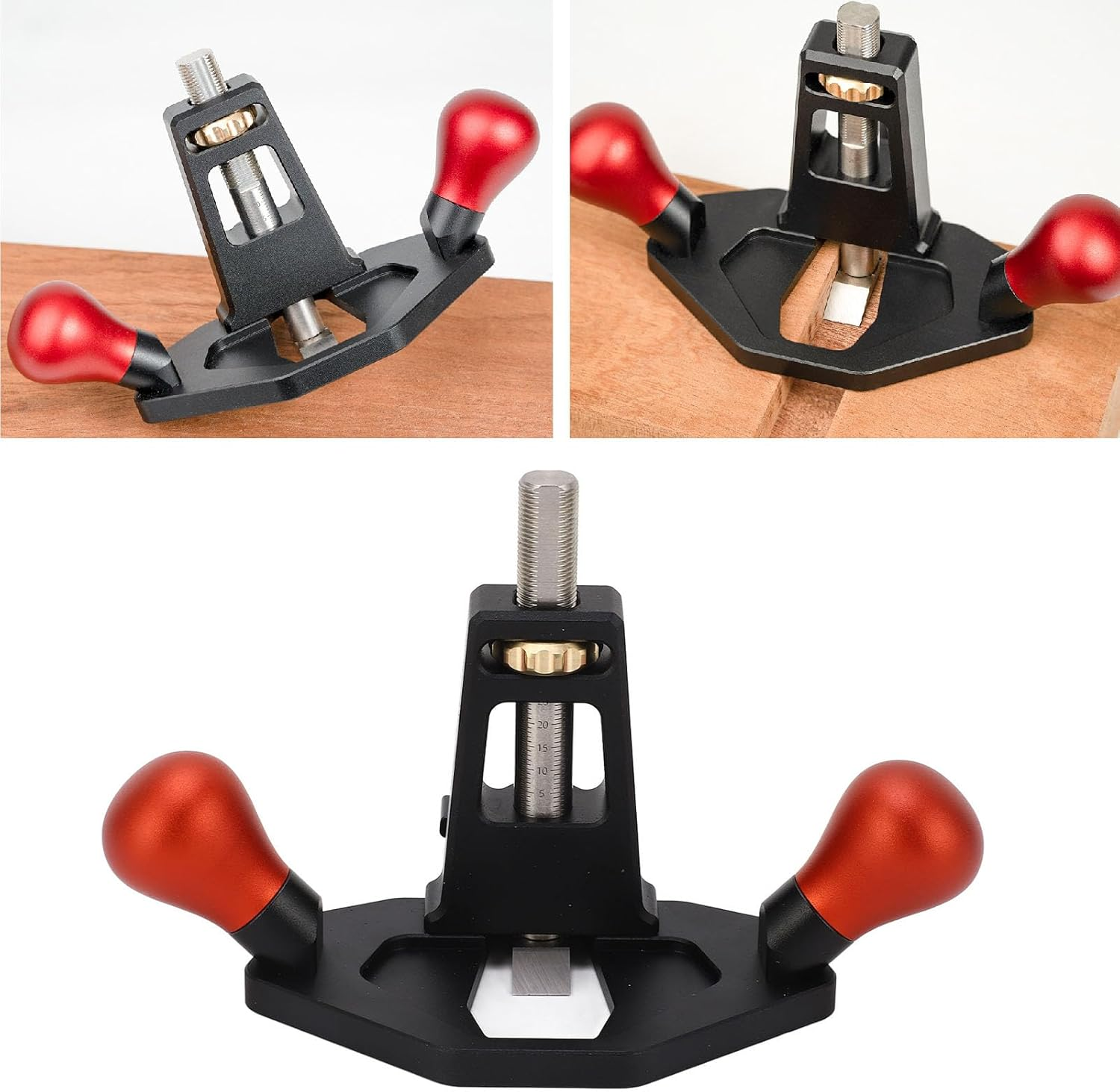 Hand Router Trimming Planer, CNC Finishing, Stable Woodworking Router Plane Trim for Furniture Repair image number 5