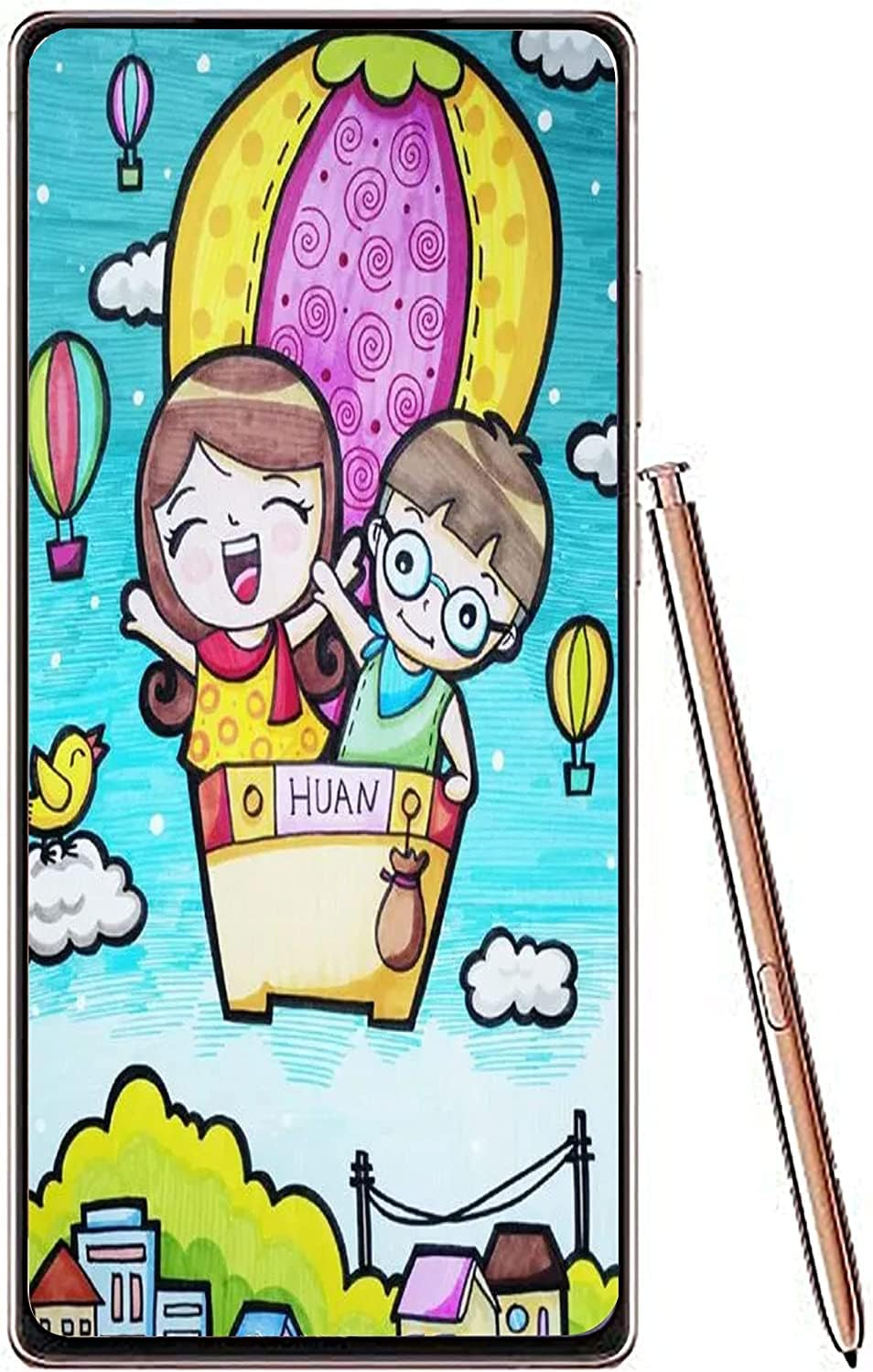 Note 20 Ultra Replacement Stylus Pen Touch S Pen (No Bluetooth) Compatible with Samsung Galaxy Note 20/ Note 20 Ultra 5G All Carriers（Gold） - Green image number 5