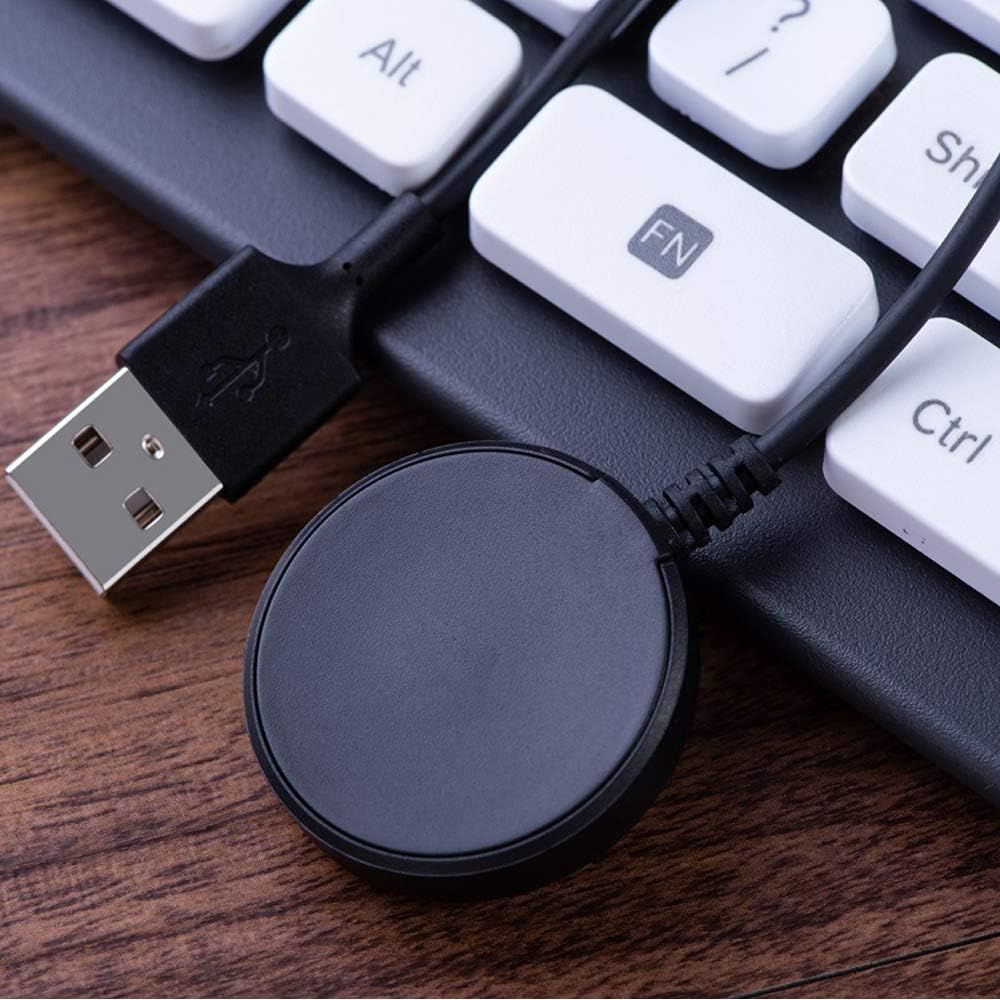 [2 Pack] Charger Cable for Samsung Galaxy Watch 8/7/6/5/4 (40Mm/44Mm), Ultra, 5 Pro, 8/6/4Classic (43Mm/47Mm/42Mm/46Mm), 3 (45Mm/41Mm), Active 2/1, 1M/3.3Ft Charging Cable Clip Dock image number 2