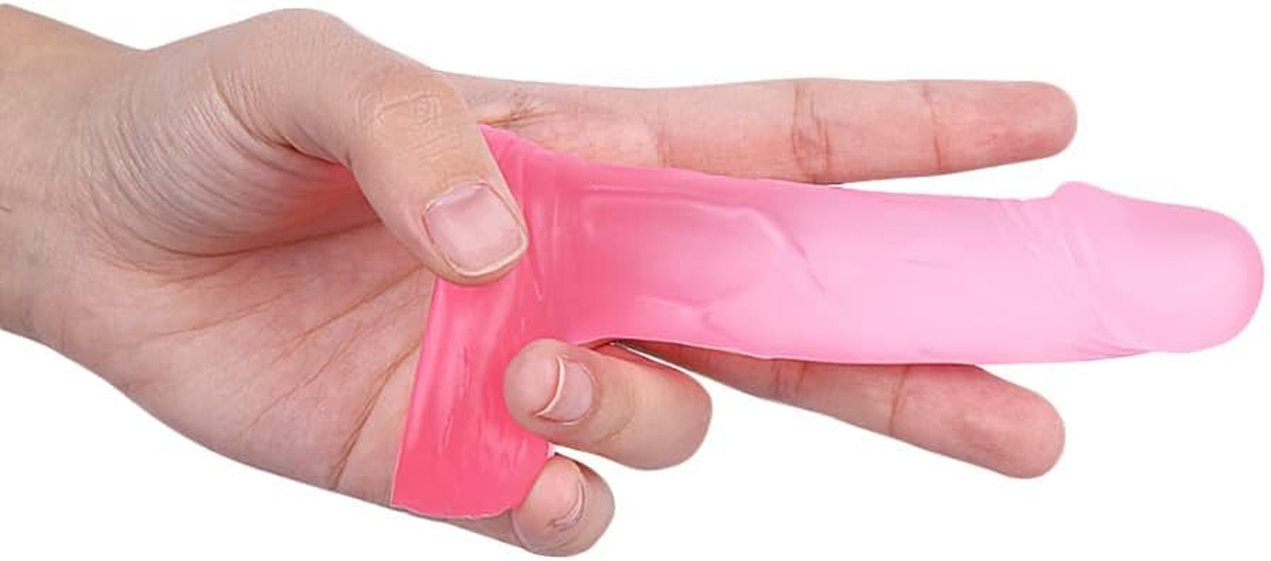 4 Inch Silicone Realistic Suction Mini Dildo,Beginner Plug,Soft Dildo with Curved Shaft and Balls,Sex Toy Women Men Couples.Experience Multi-Purpose Mini Style (Pink)