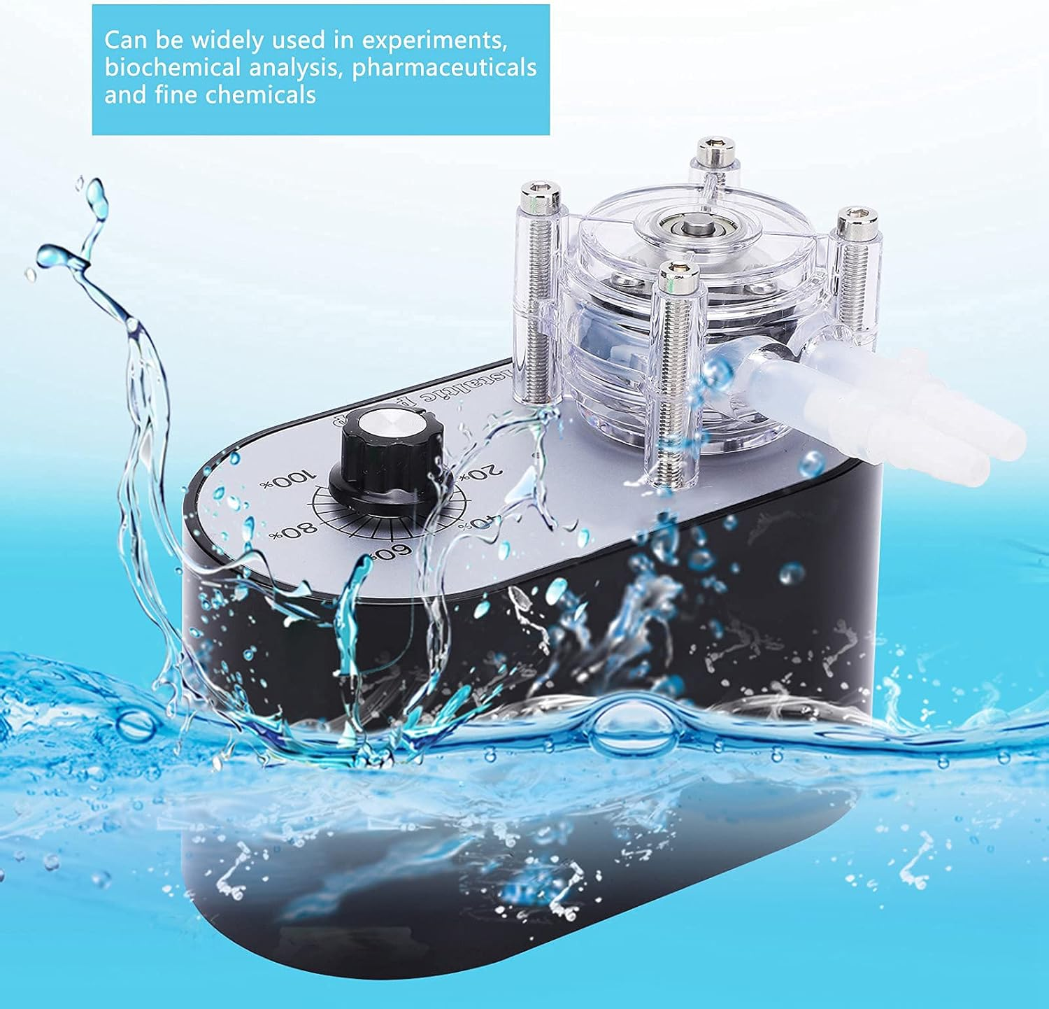 Peristaltic Pump, 114-500Ml/Min Adjustable Peristaltic Pump for Experiments(Australian Plug) image number 5