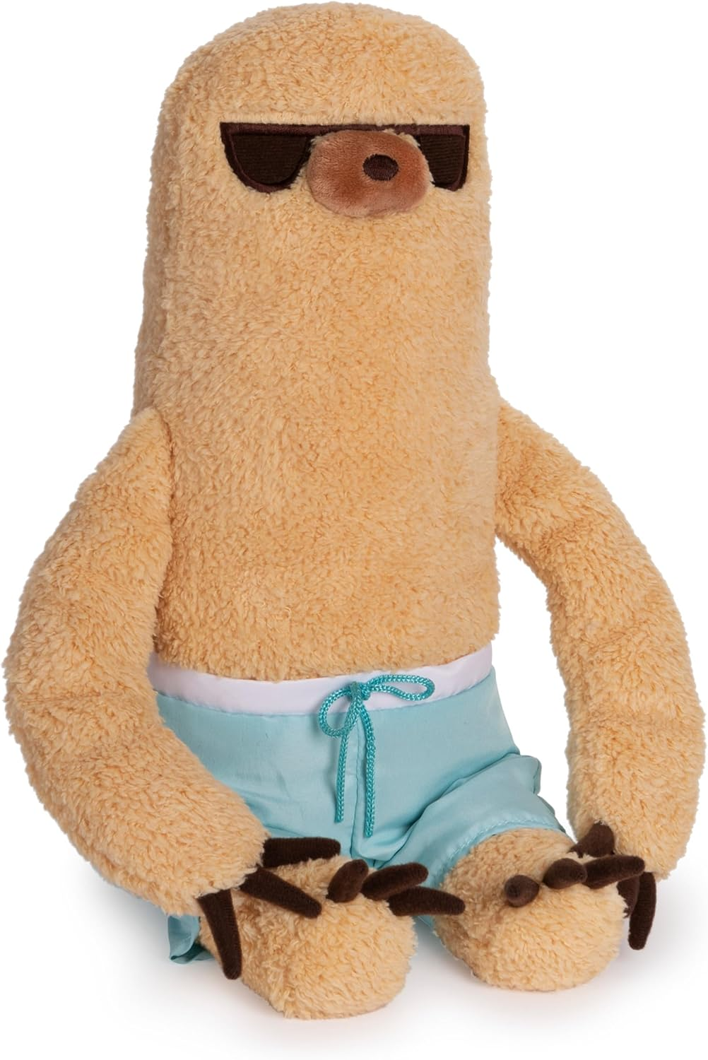 Pusheen the Cat Summer Sloth Plush Soft Toy, Beige, 30 Cm Size image number 1