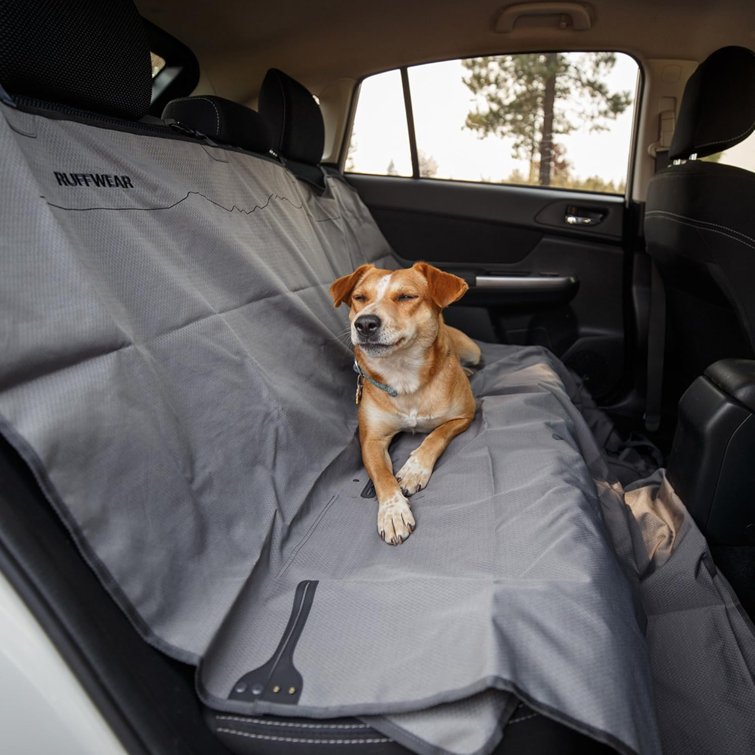 Ruffwear, Dirtbag Seat Cover, Dog Car Seat Cover, Basalt Gray image number 2