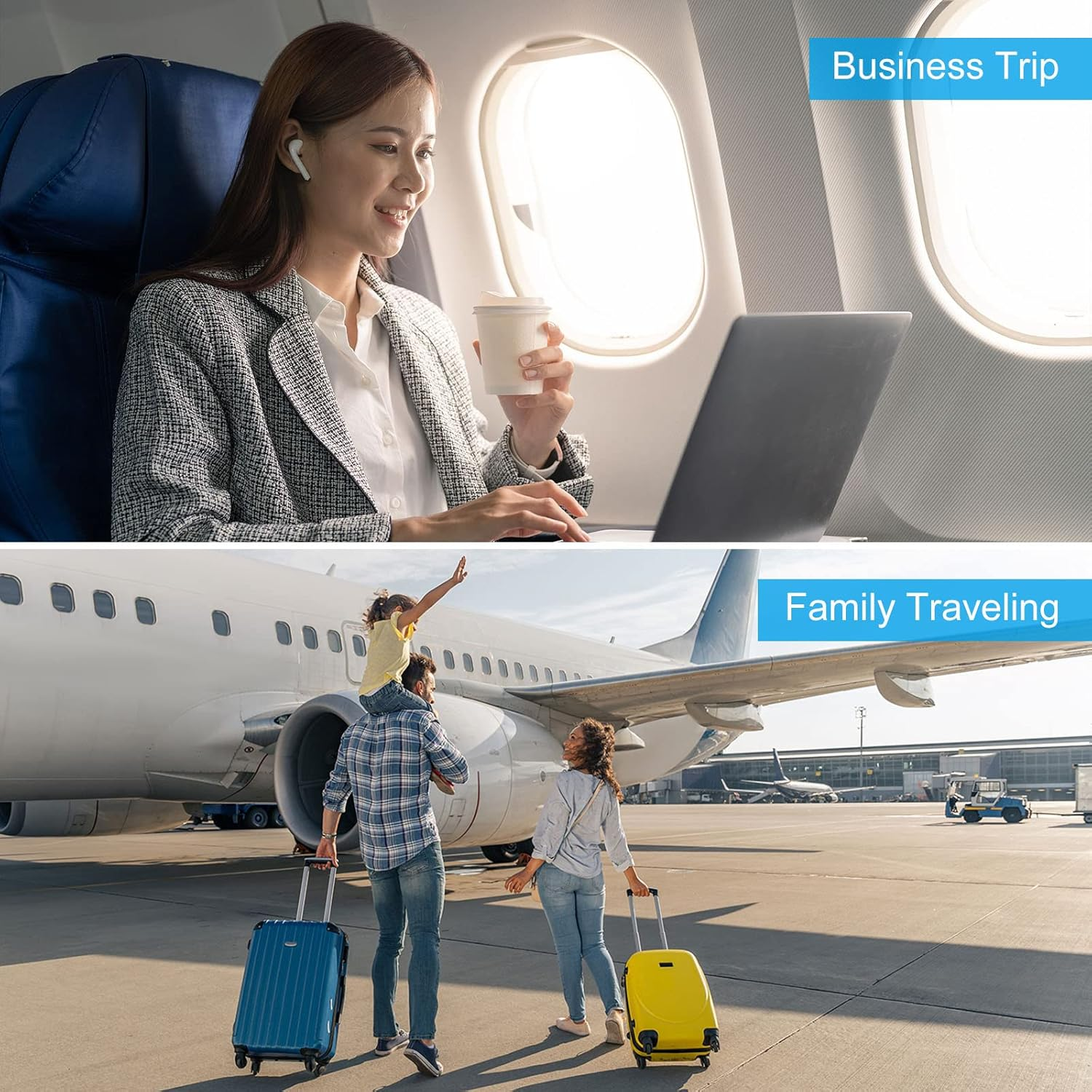 Uxcell Travel Document Organizer, Travel Passport Wallet Family Passport Holder RFID Blocking Clutch Bag Card Case for Women & Men, Rose Red image number 4