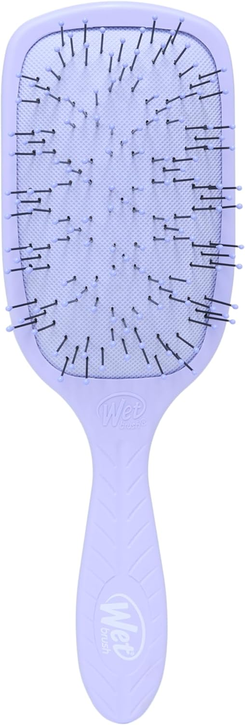 Wet Brush Go Green Thick Hair Paddle Detangling Brush, Green - Ultra-Soft Intelliflex Bristles with Aquavent - Gently Loosens Knots While Minimizing Pain - Curly, Coarse, Long, Wet & Dry Hair